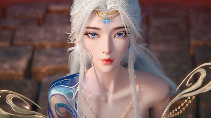 相信很多人和我一样,被这个连配角都算不上的异域少女吸引!