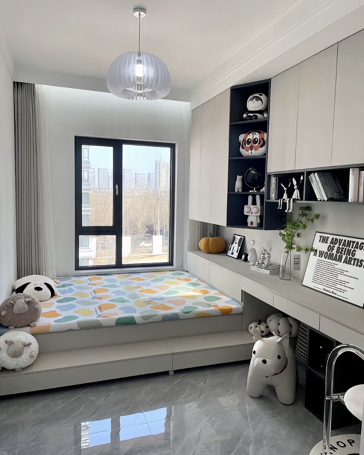 小空间大智慧,榻榻米让小卧室变多功能房,不要太实用!