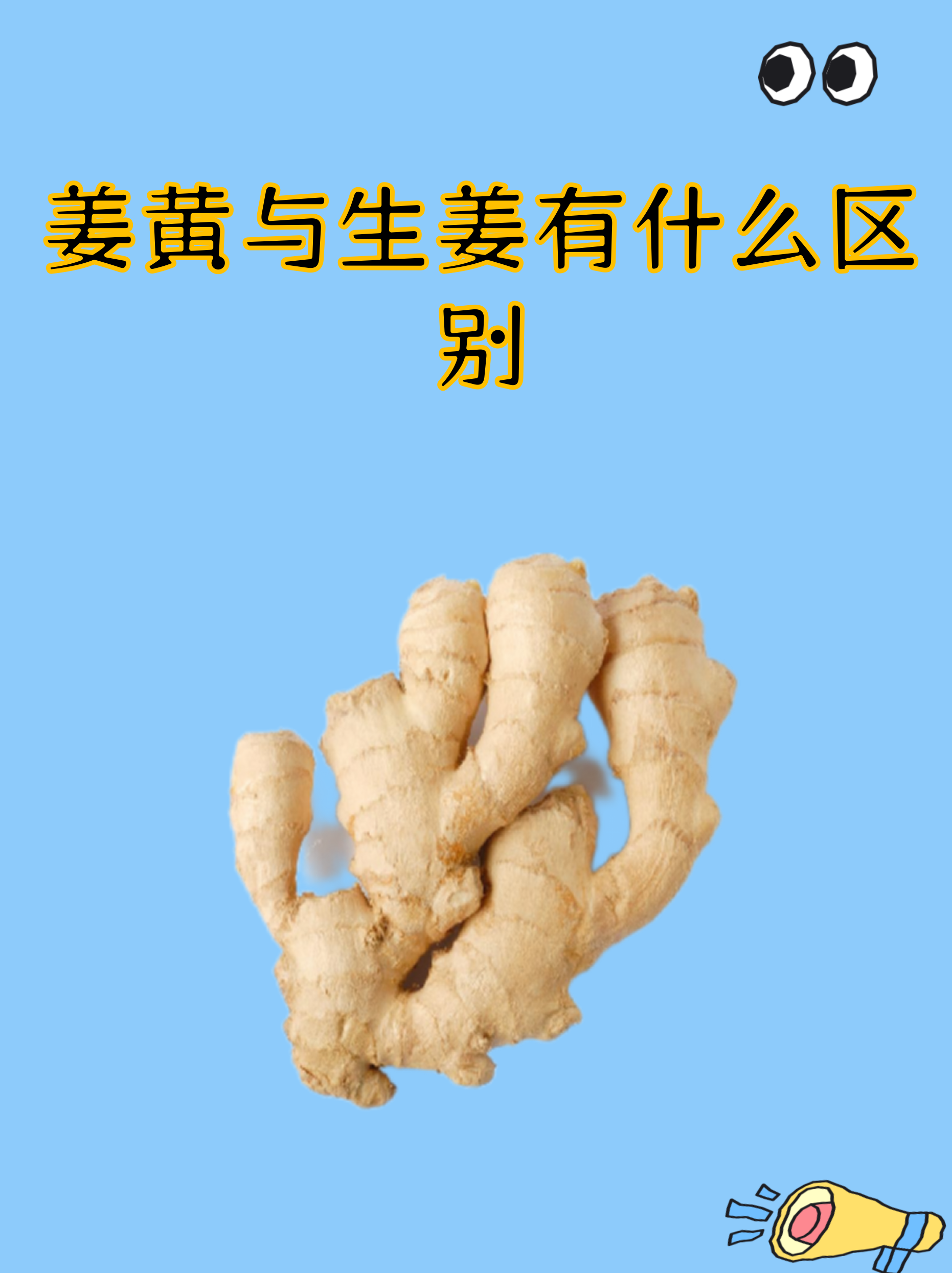 姜黄与生姜有什么区别