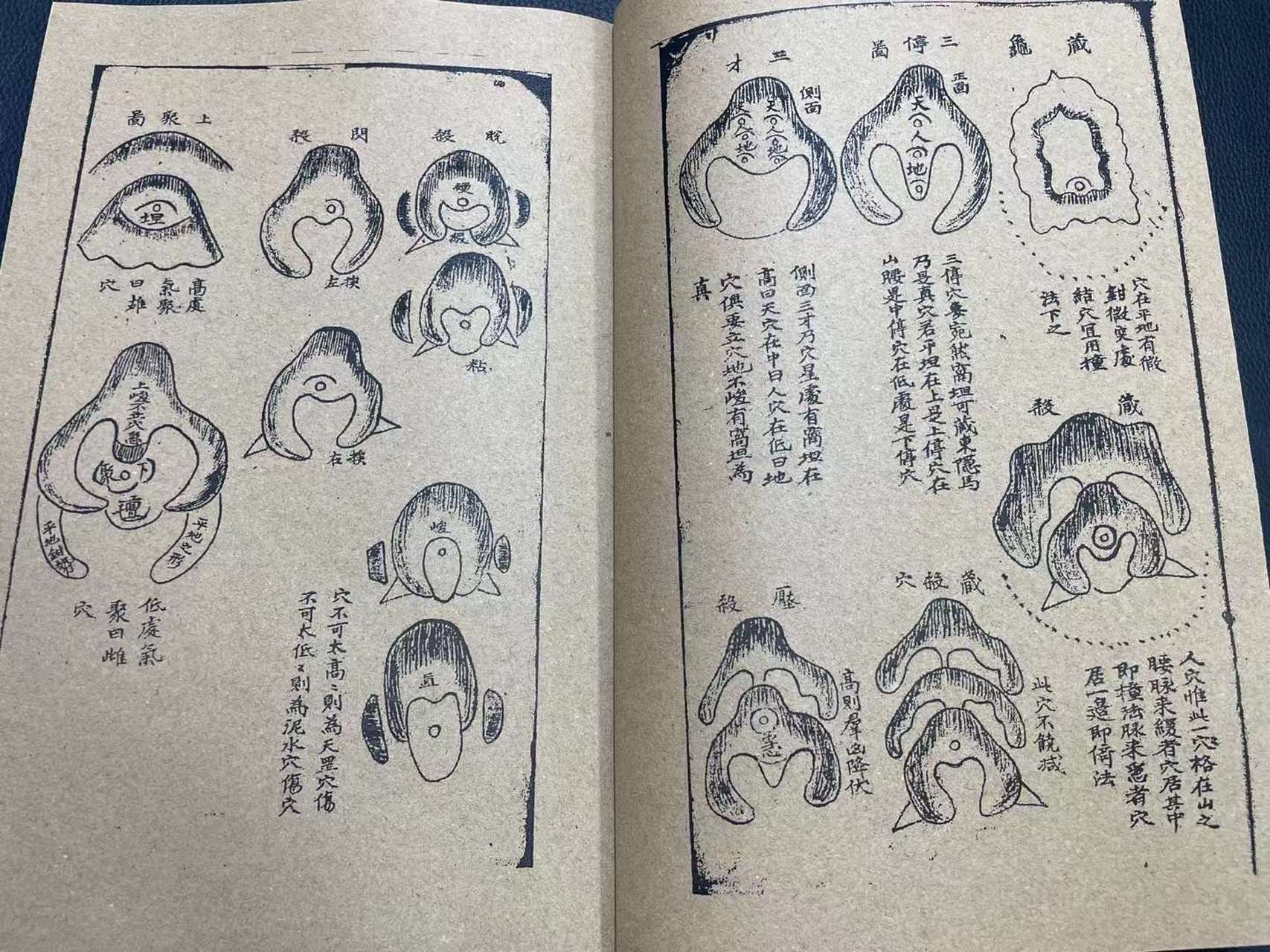 古籍分享——《堪舆万山图》一函八册此书又称为地理万山图,是清代