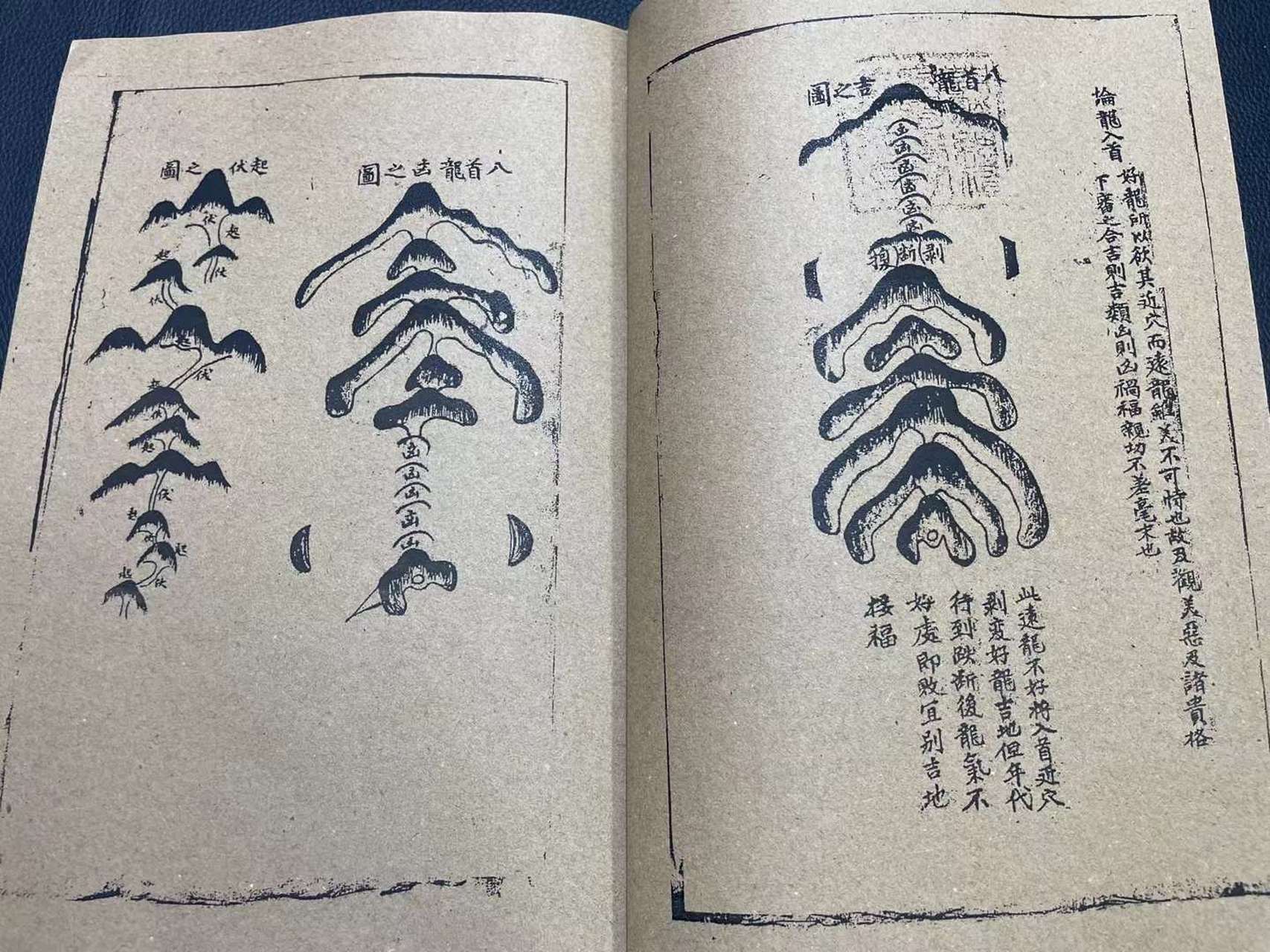 古籍分享——《堪舆万山图》一函八册此书又称为地理万山图,是清代