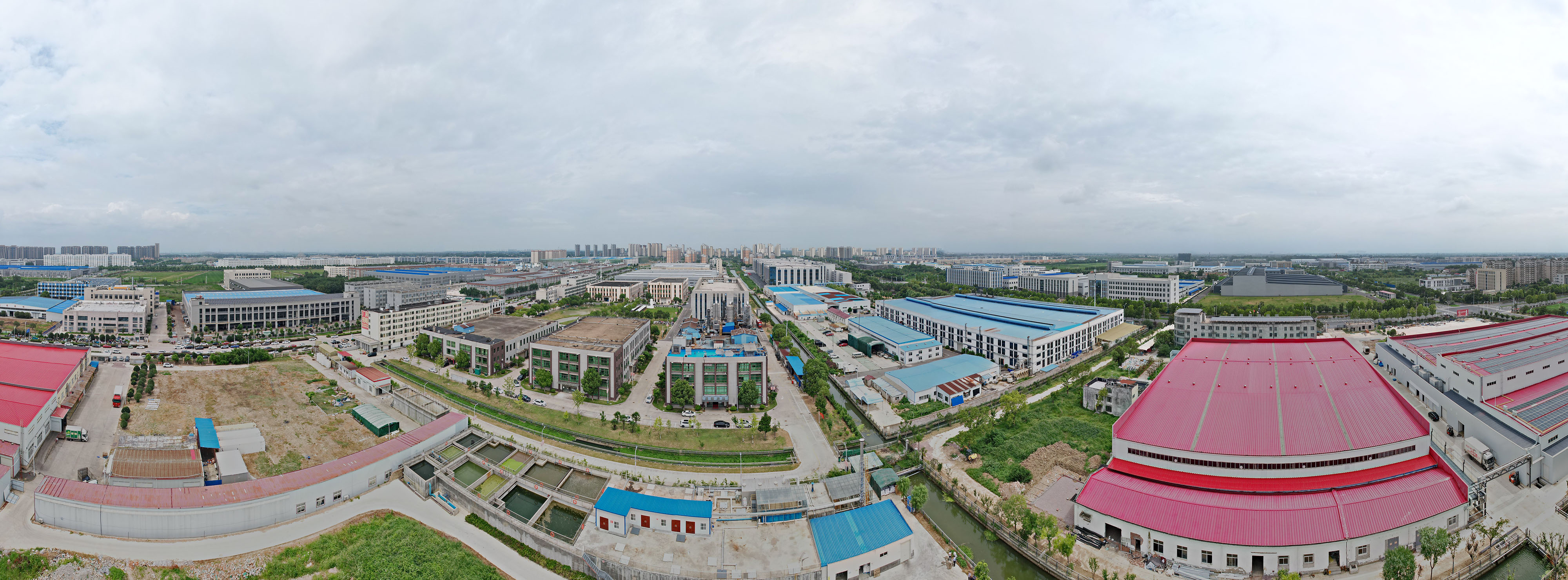 2024年7月26日,航拍六安市舒城县杭埠镇污水处理厂.#动态夏日征集令