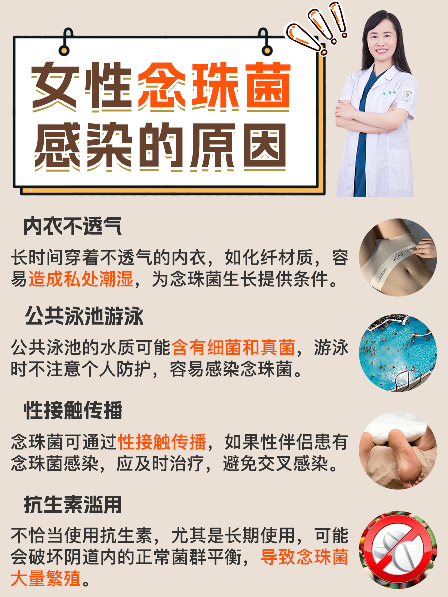 女性念珠菌感染的原因及治疗方法