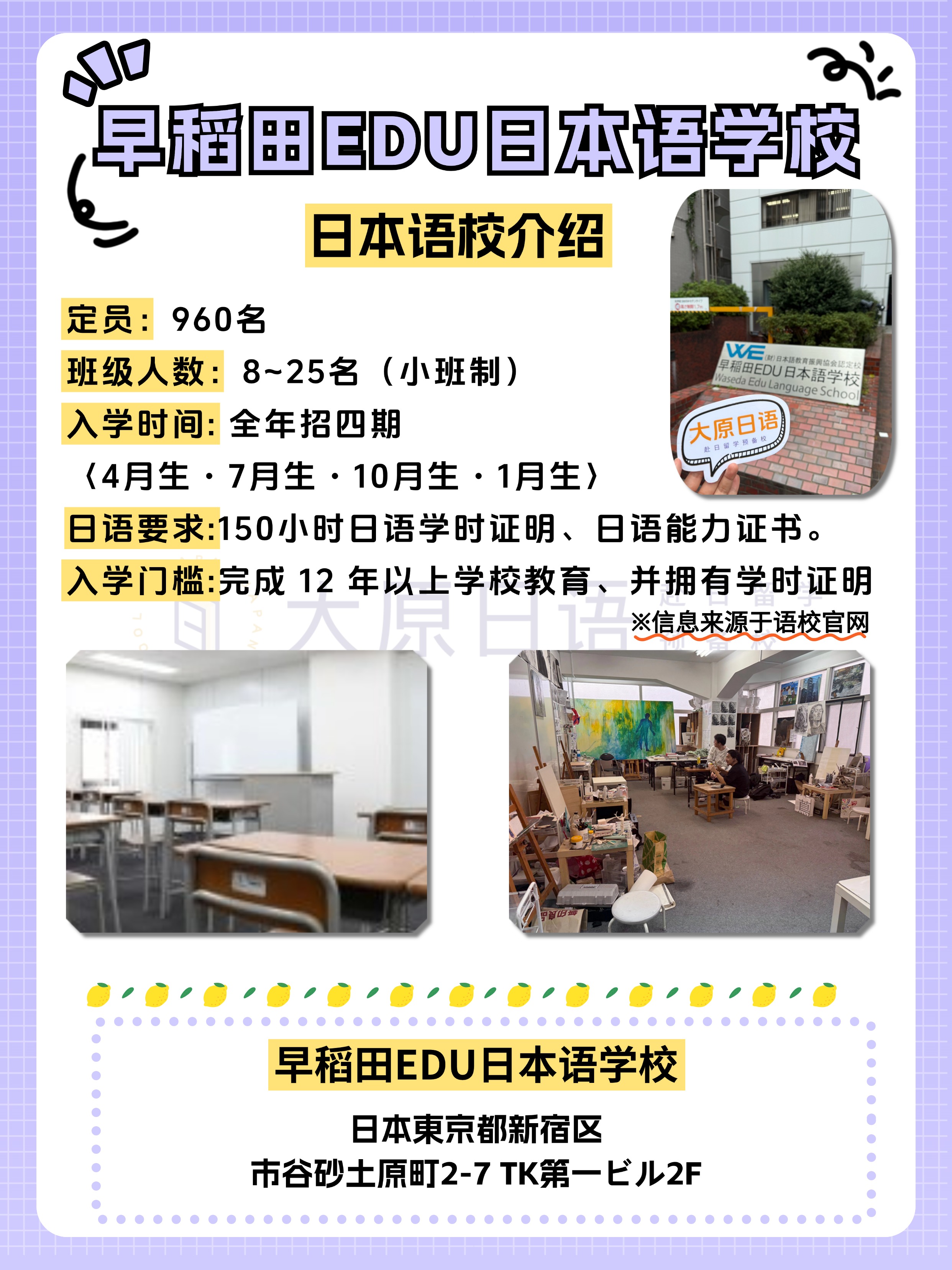 早稻田留学申请