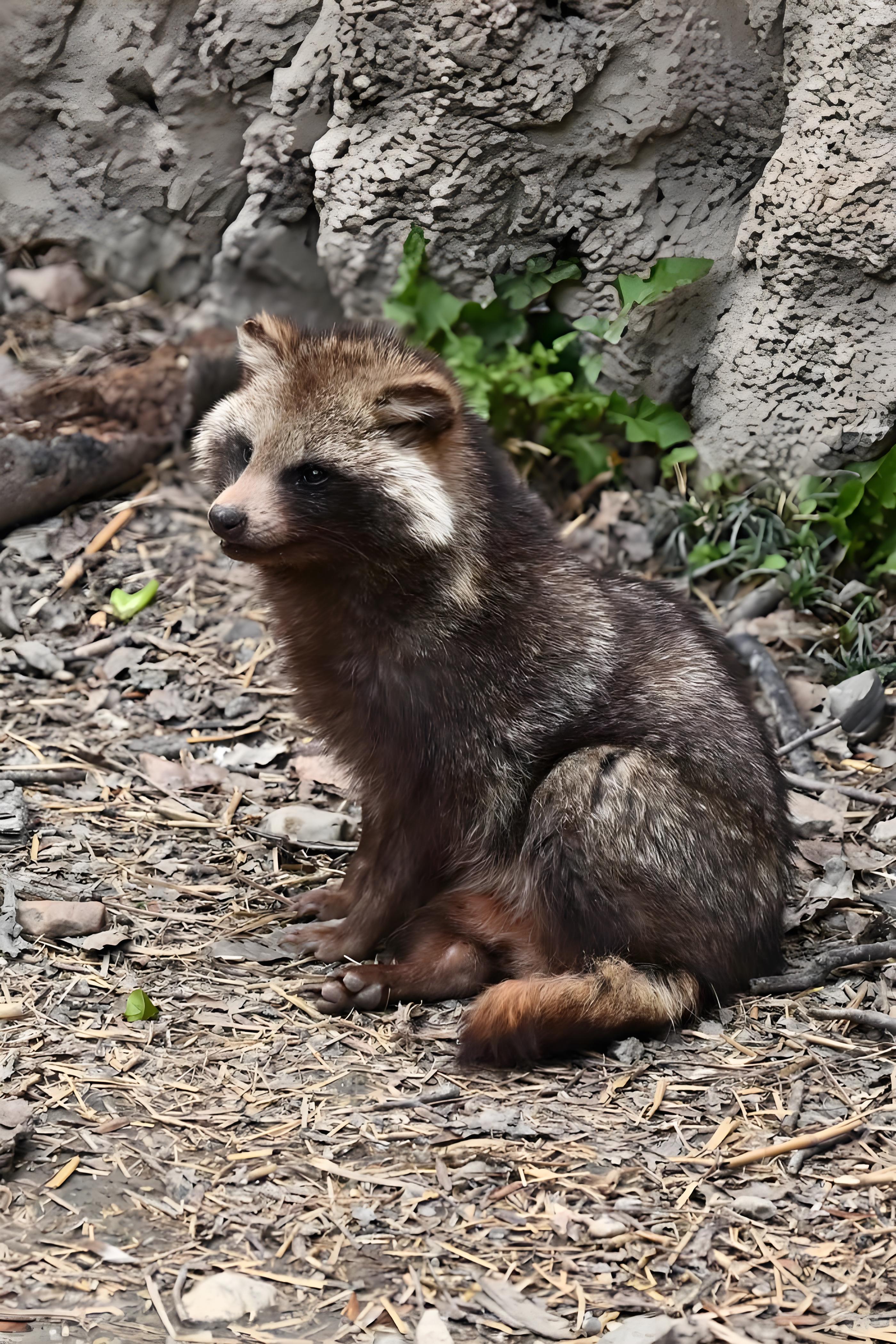 它那圆滚滚的身体,搭配上一对好奇的大眼睛,己 貉子图片貉的习性乌苏