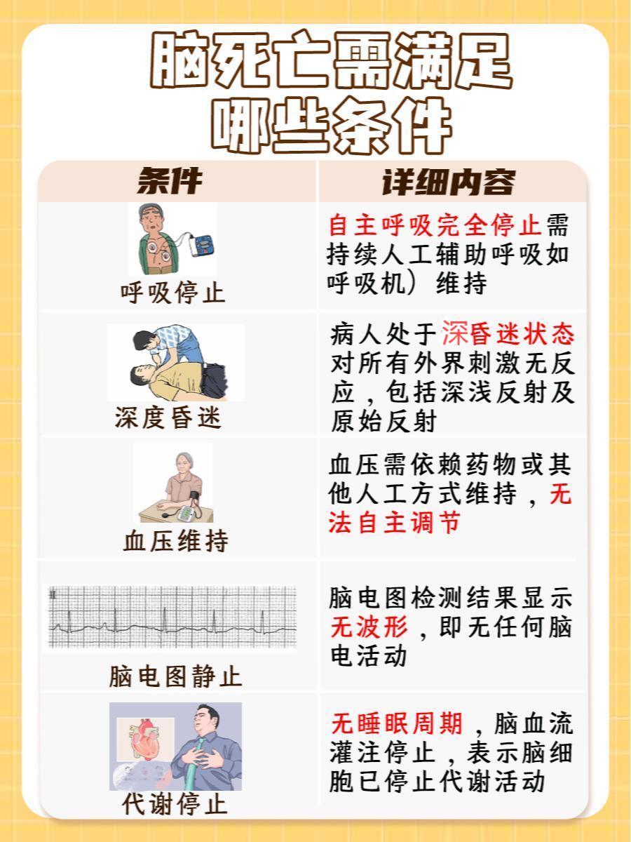 临床死亡判断五个标准