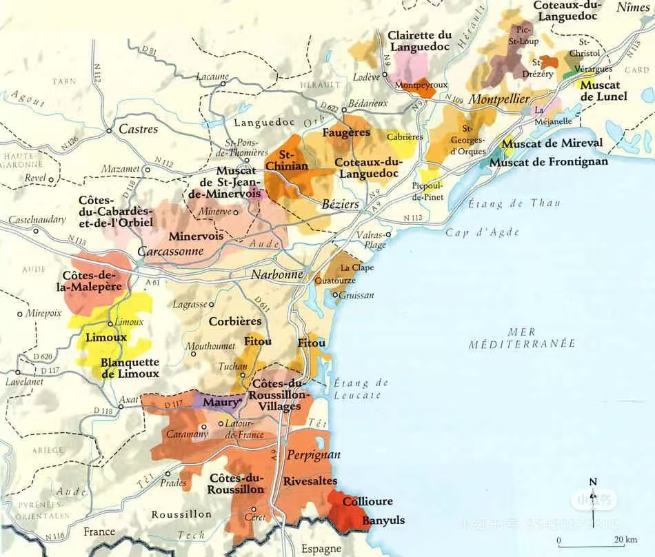 法国葡萄酒10大地区第四站: 朗格多克鲁西永 法国南部的葡萄酒宝藏