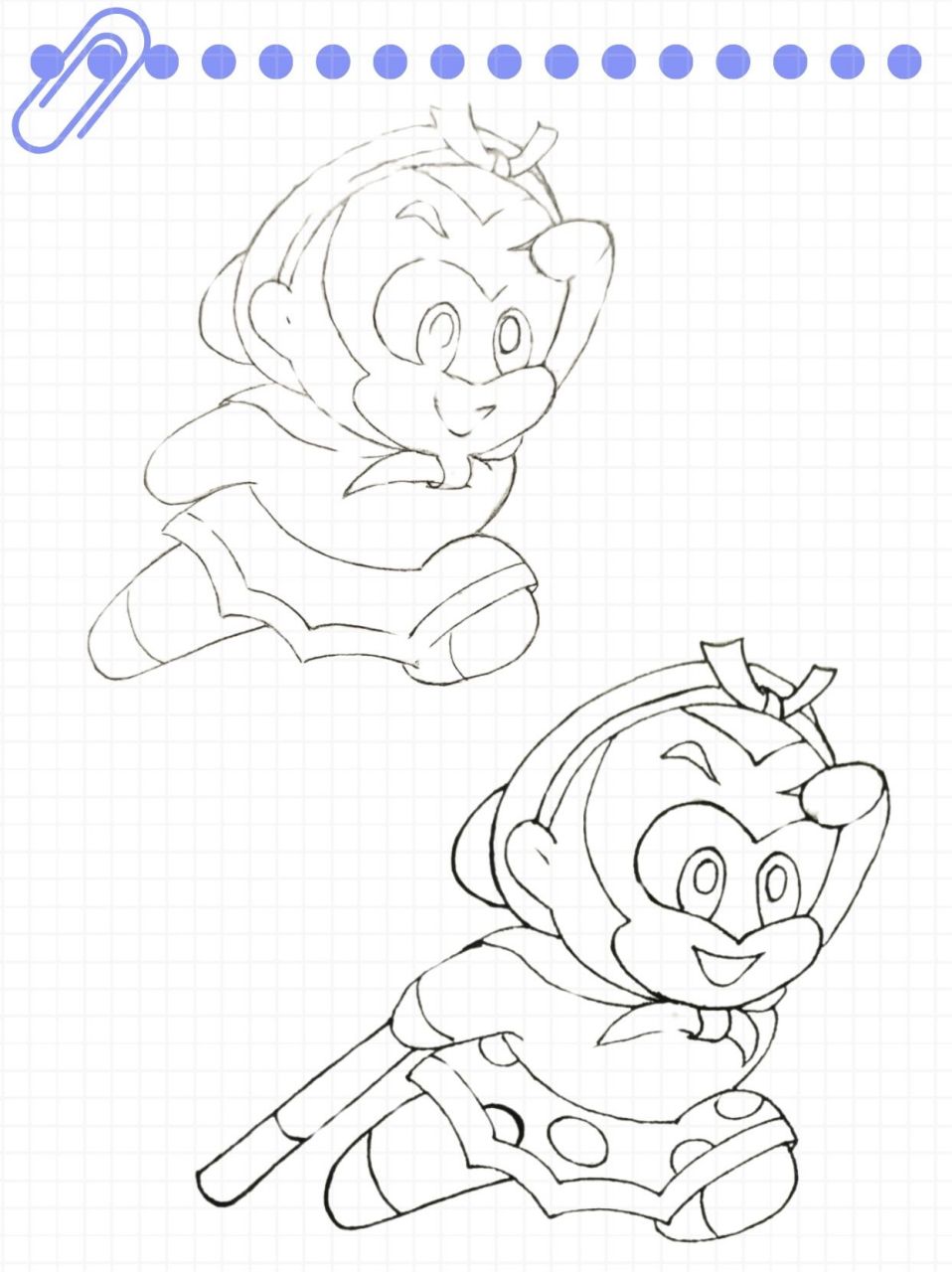 孙悟空绘画教程,画出你的齐天大圣!