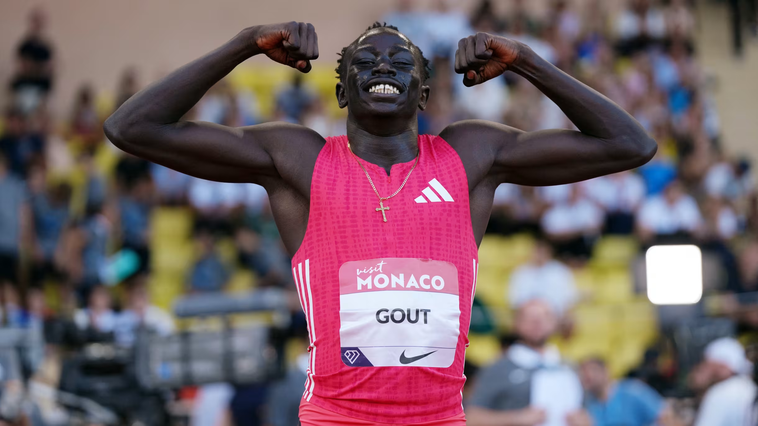 古特在2025年7月11日摩纳哥举行的赫克里斯田径赛u23男子200米比赛中