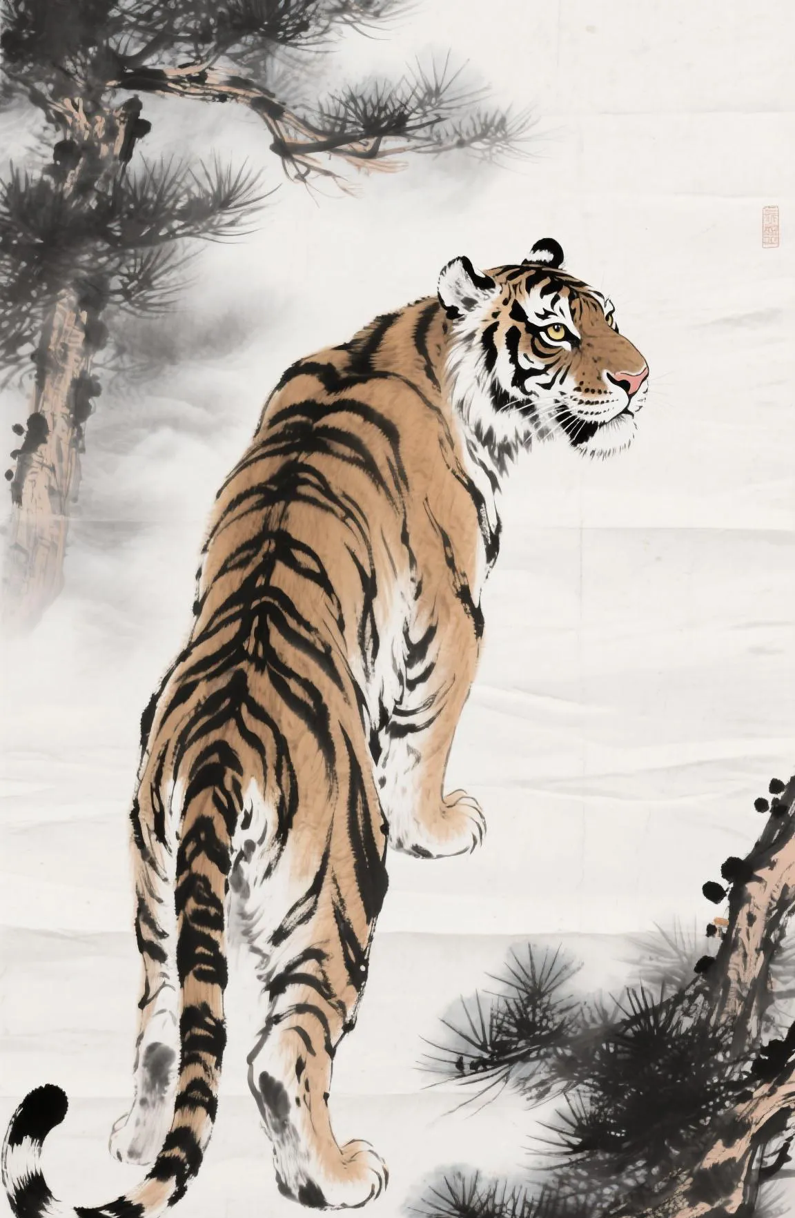 生肖虎 不管你现在 低落到什么地步 我叫你起来 你