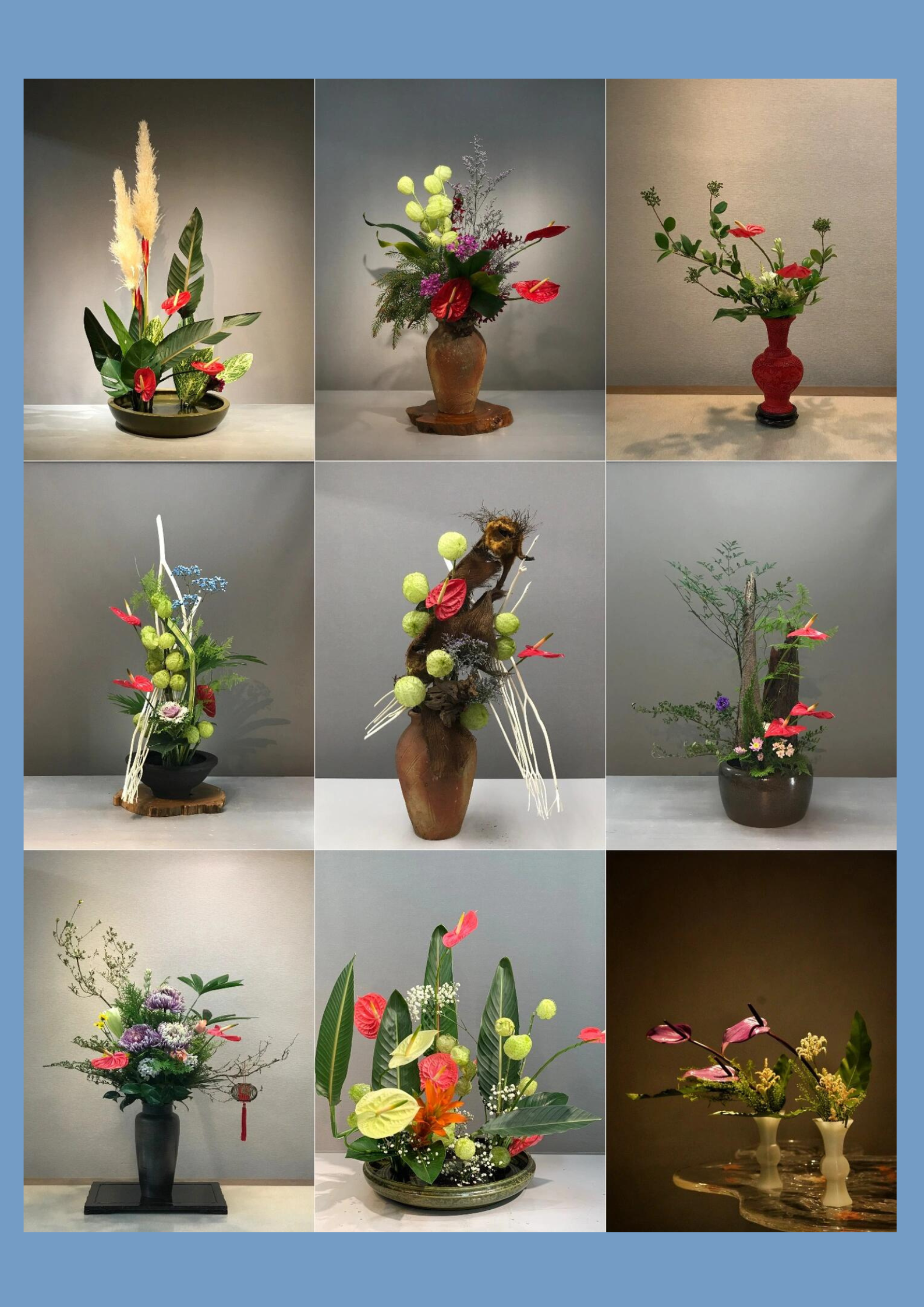 红掌花盆图片大全  红掌花盆有很多不同的款式呢.