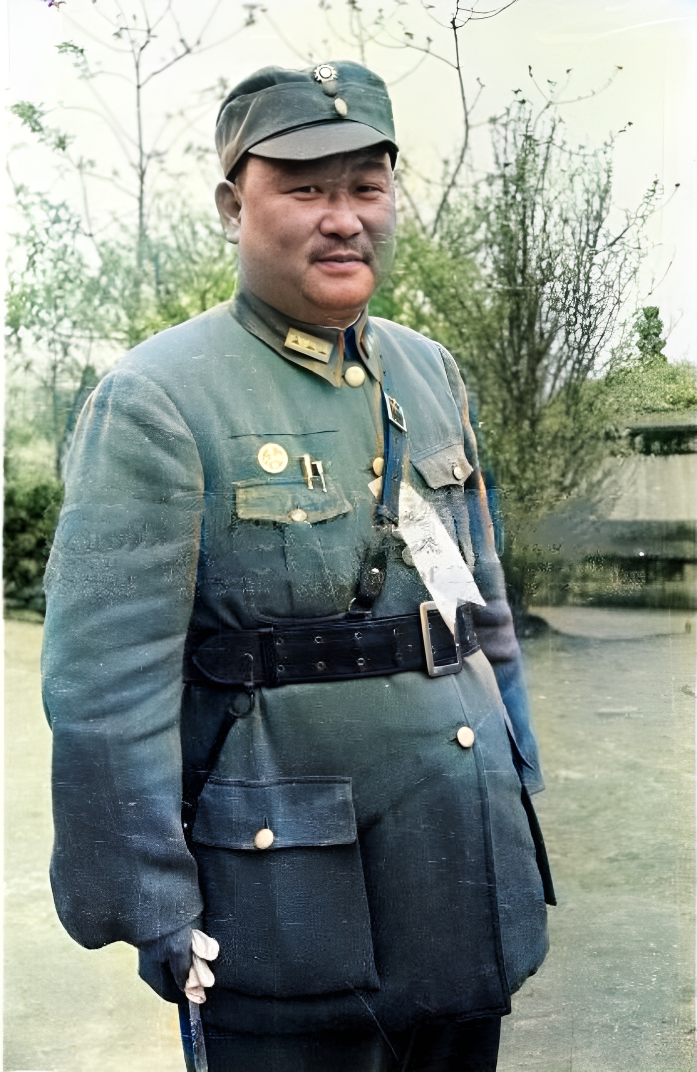 在国军将领中,多数身材匀称,身板笔直且精练强干