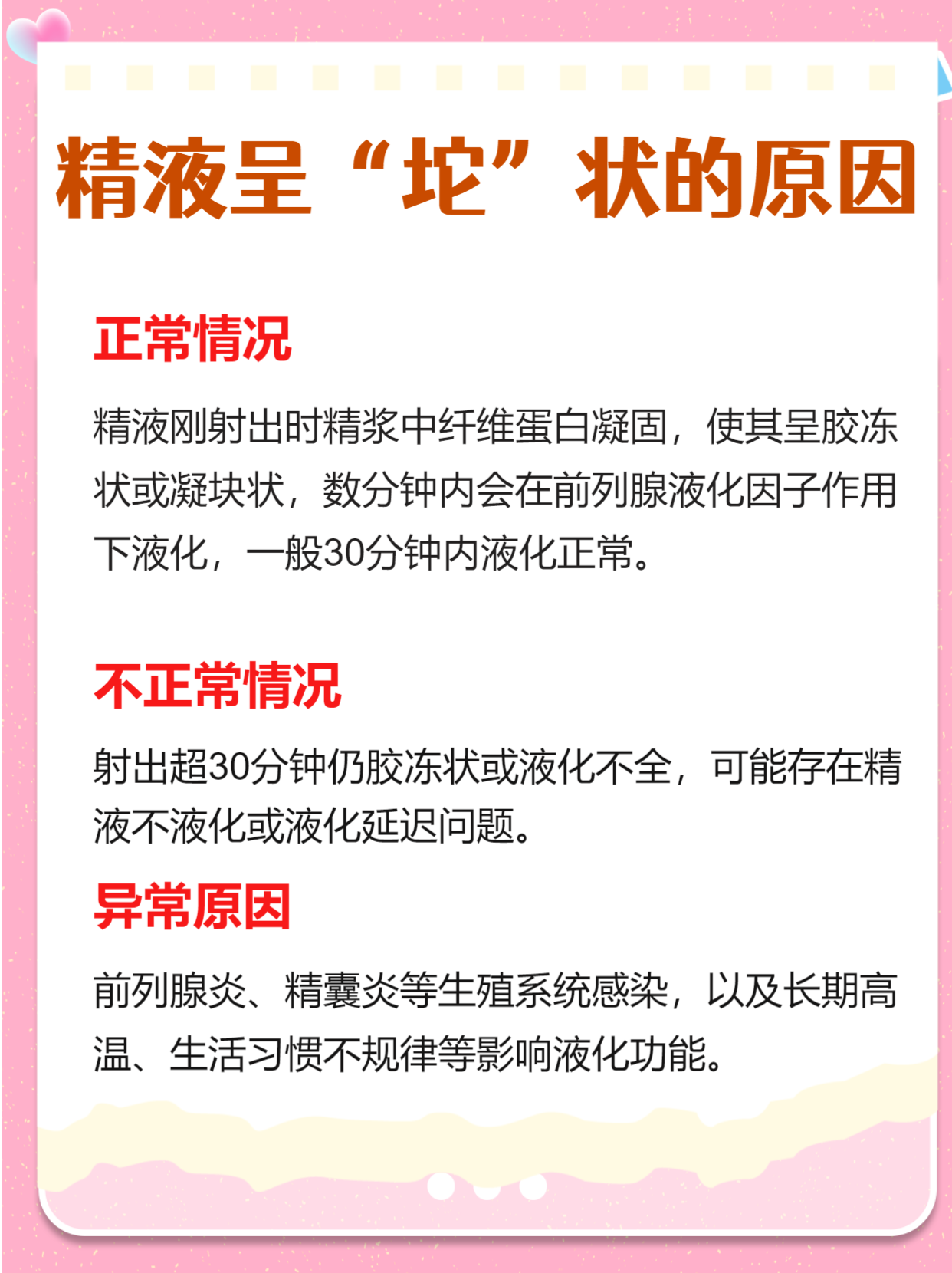 关于精液为什么是苦的的信息