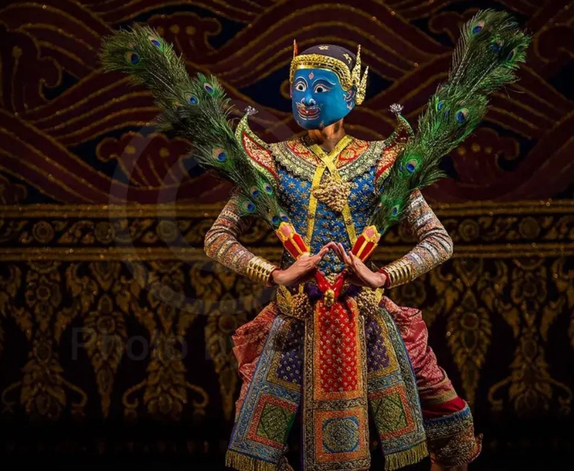 泰国传统舞蹈rum praleng dance历史久远,可以追溯到ayutthaya阿瑜陀