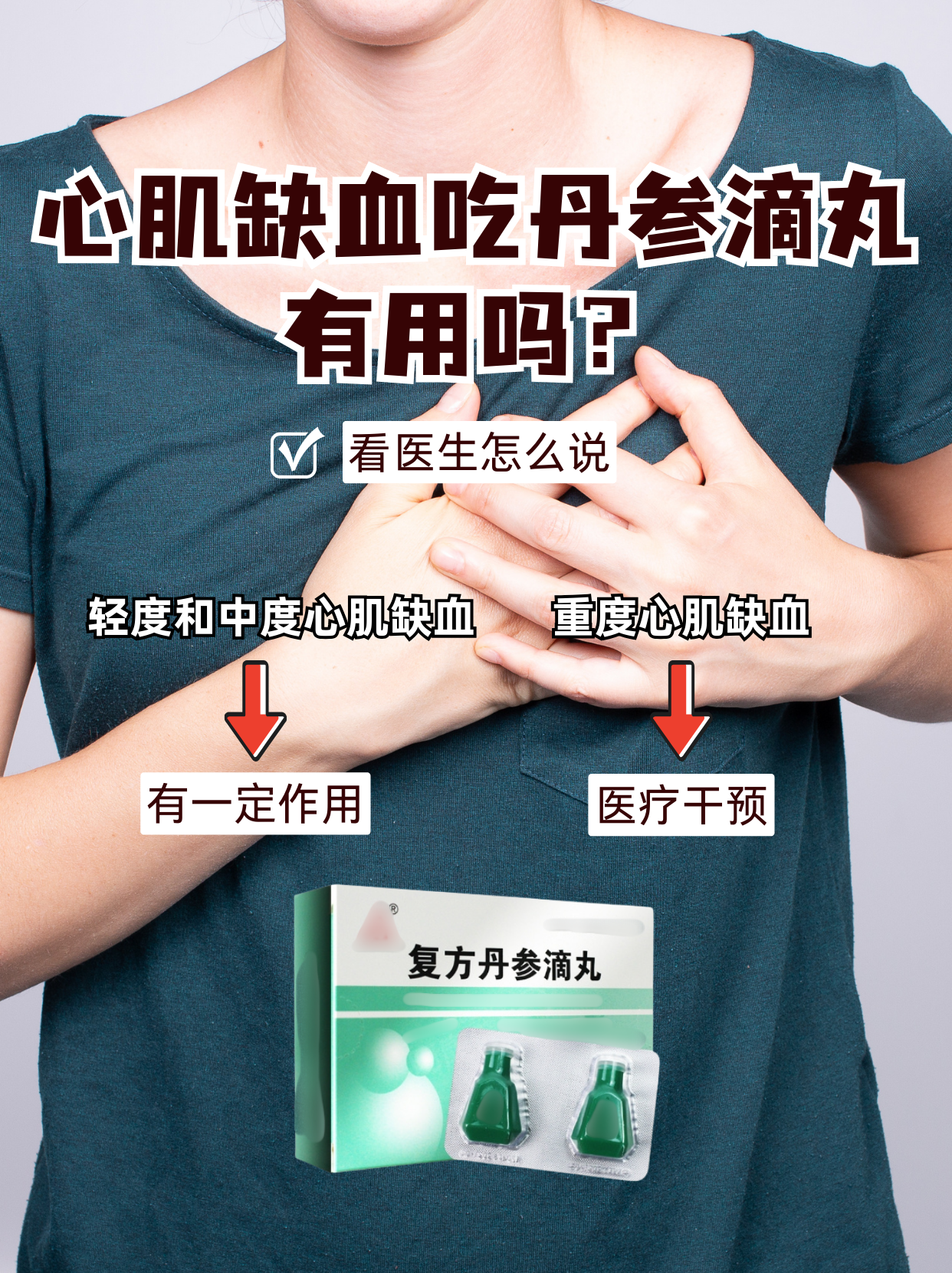 心肌缺血吃丹参滴丸有用吗?