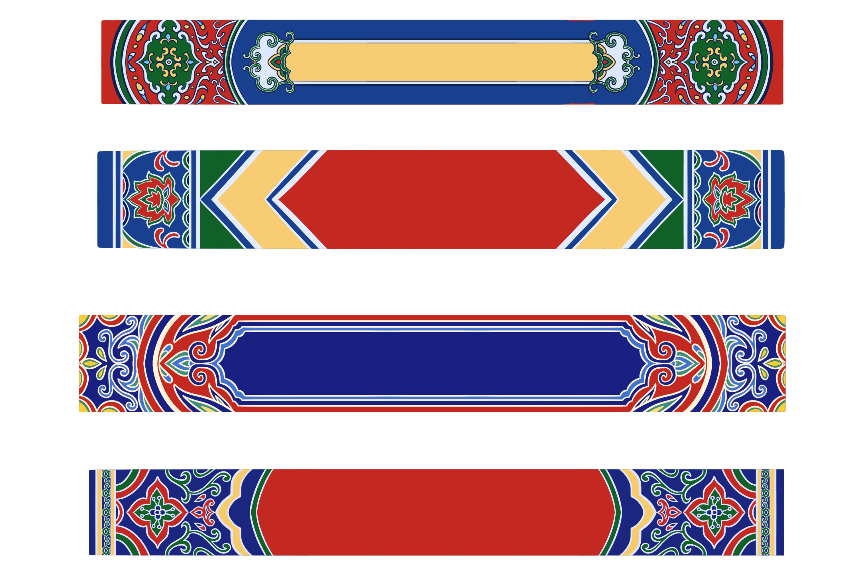 国风古典花边边框,细腻又实用 最近整理素材时,翻到一组中国风古典