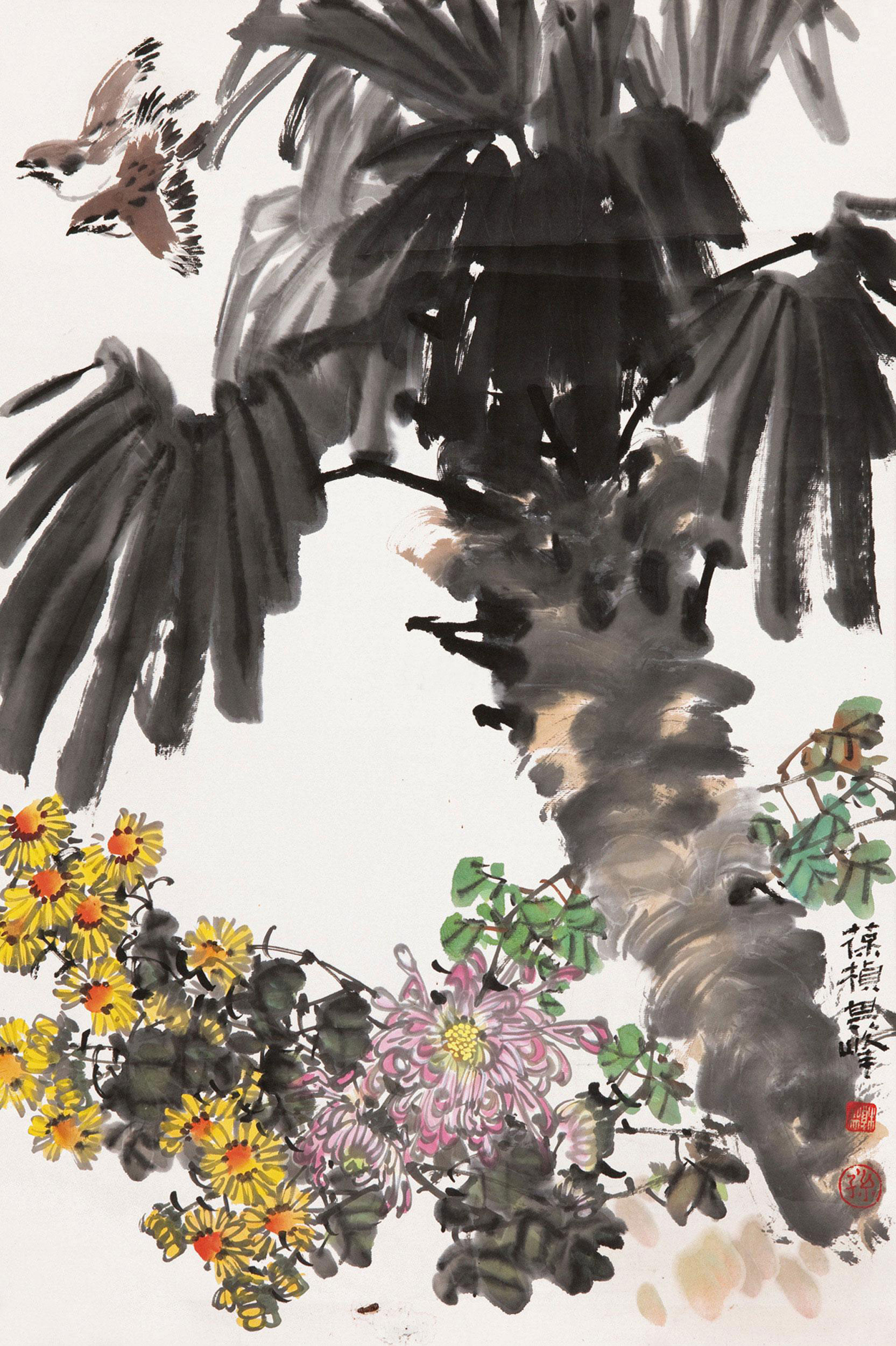 动态夏日征集令# 苏葆桢(1916-1990),江苏宿迁人,著名国画家,师从