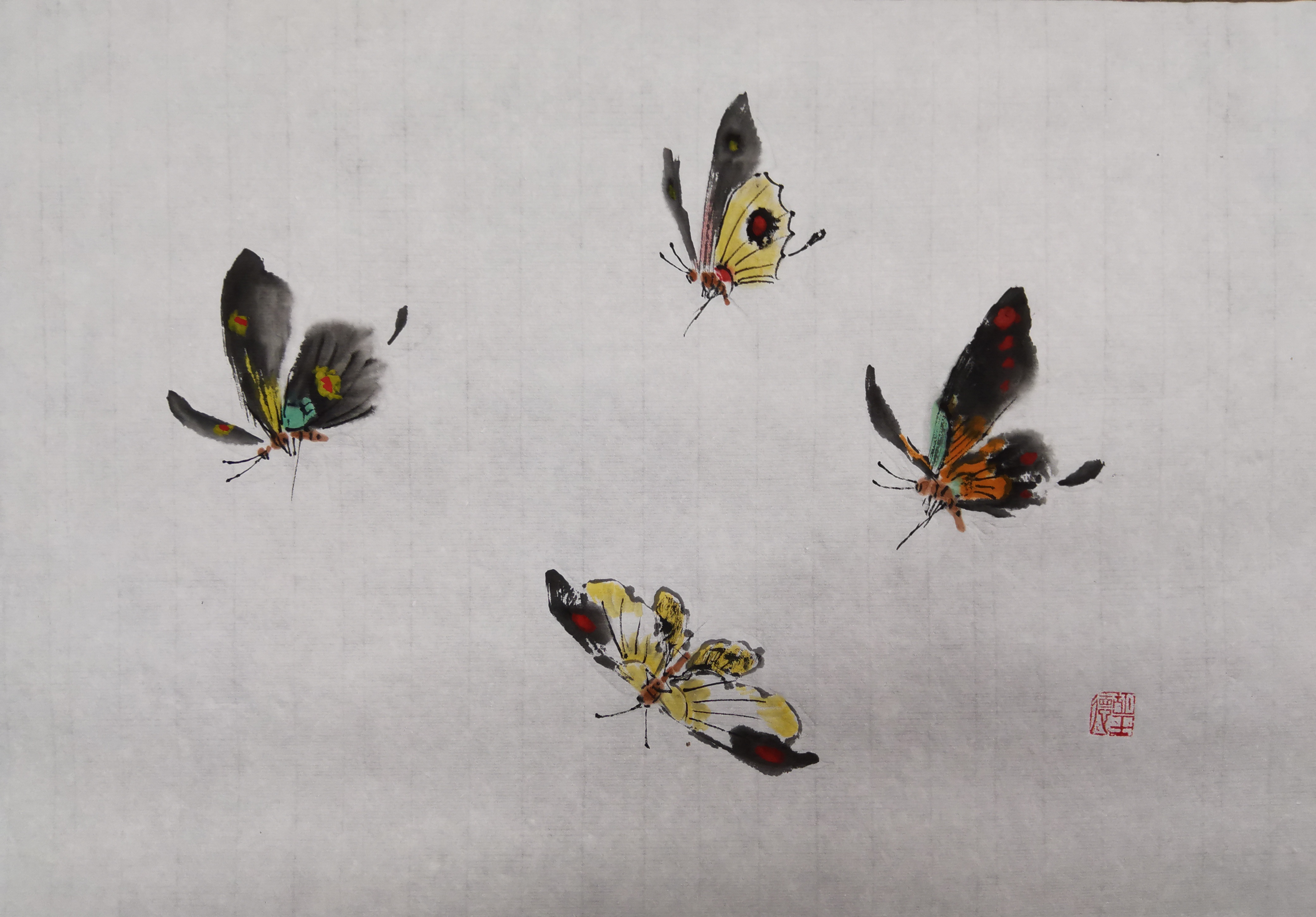 春风化雨式教学,让学者轻松掌握国画小写意精髓.#动态连更挑战