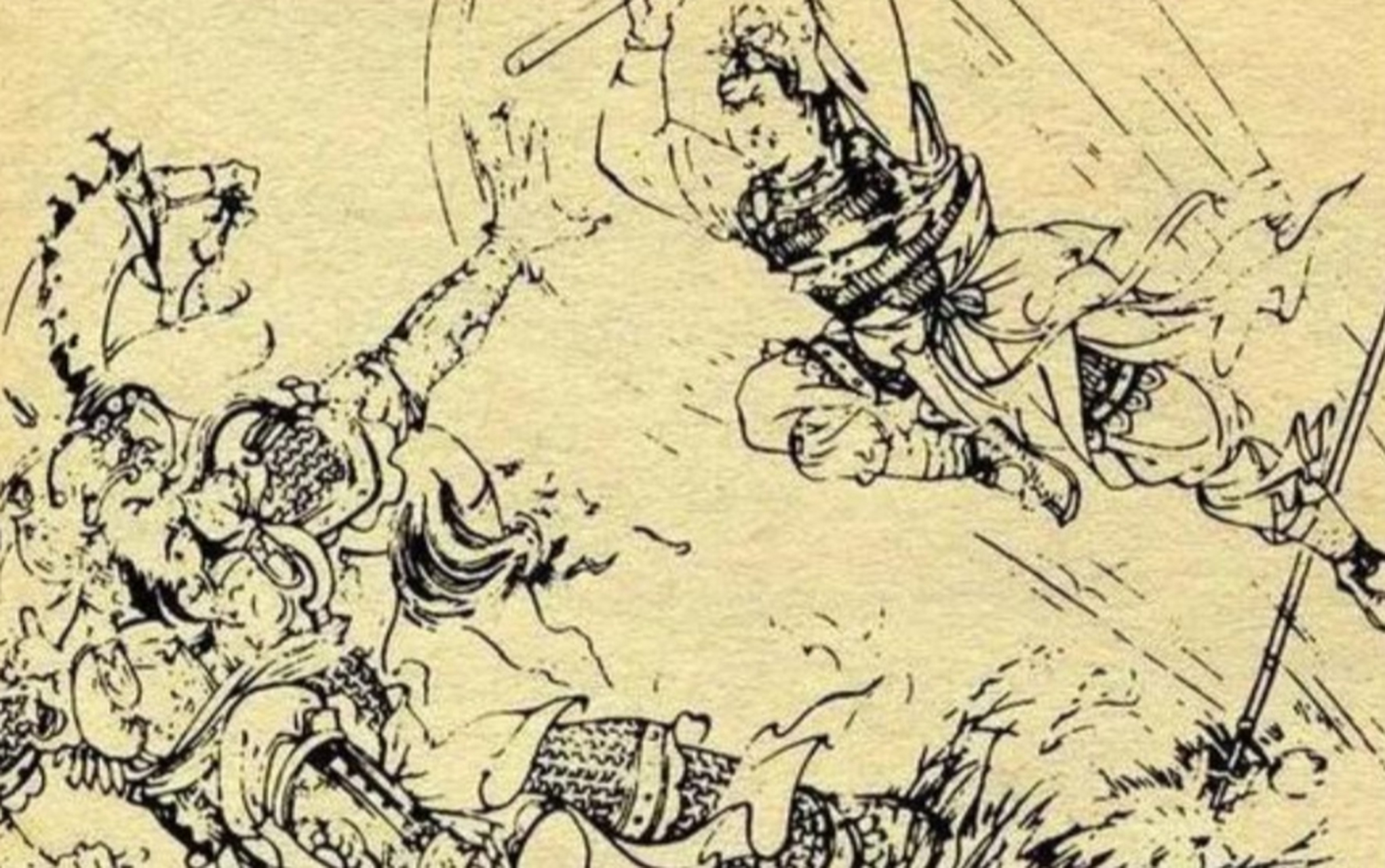 在隋唐中,傻小子今世孟贲罗士信除了有恨天无环,恨地无把的力气之外