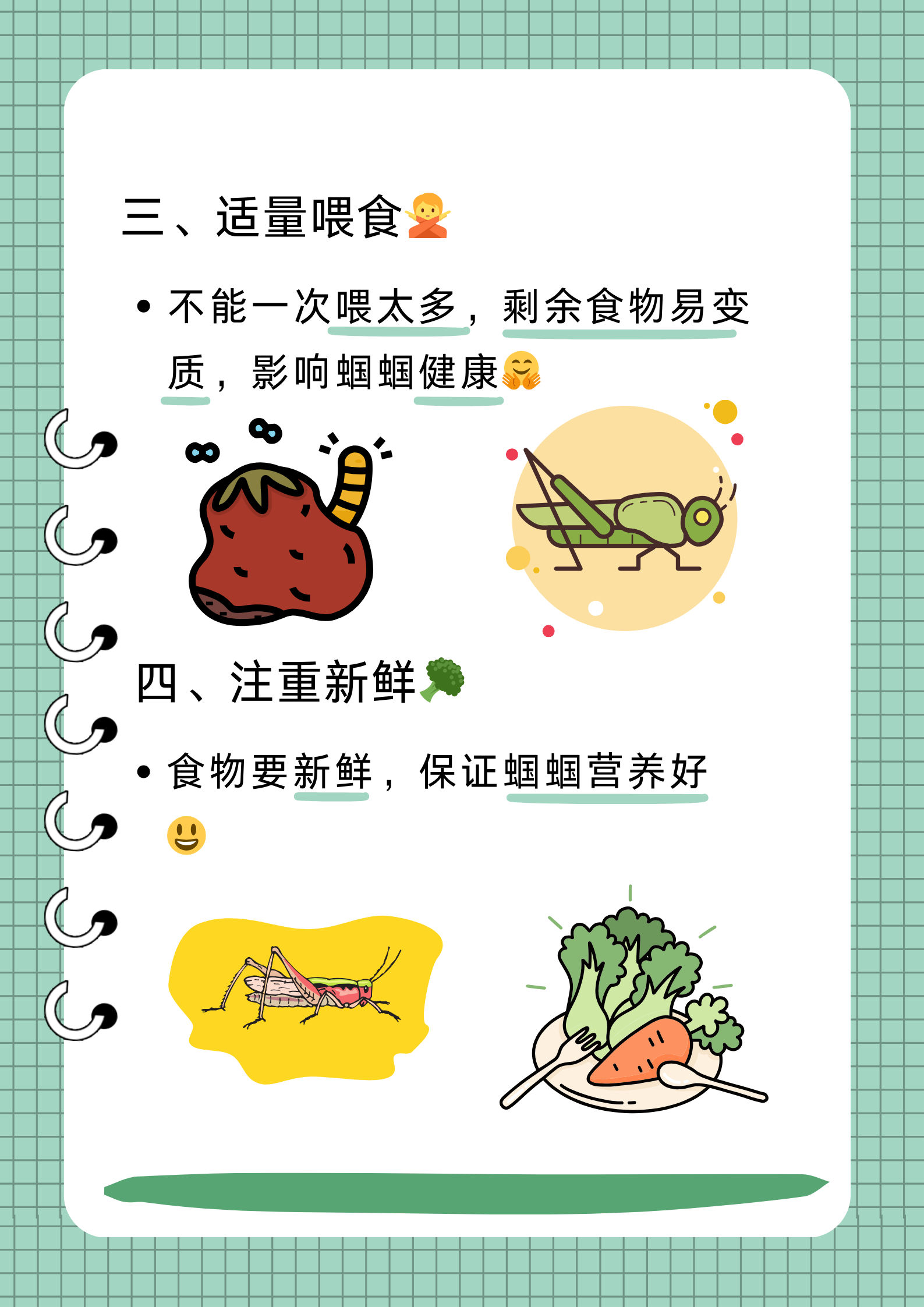 蝈蝈一般几天喂一次  我自己养蝈蝈的时候发现,蝈蝈的喂食频率其实是