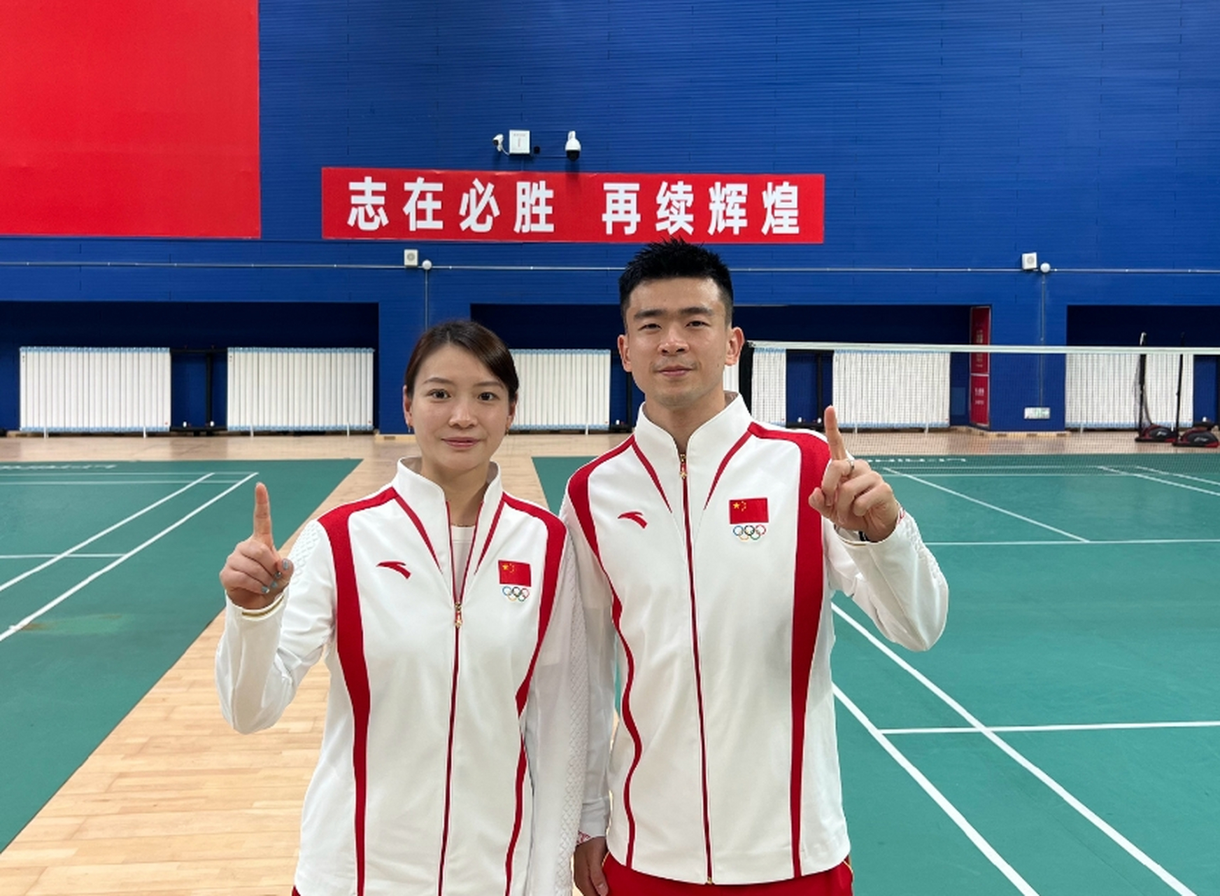 7月19日,国羽名将郑思维,黄雅琼晒出照片!