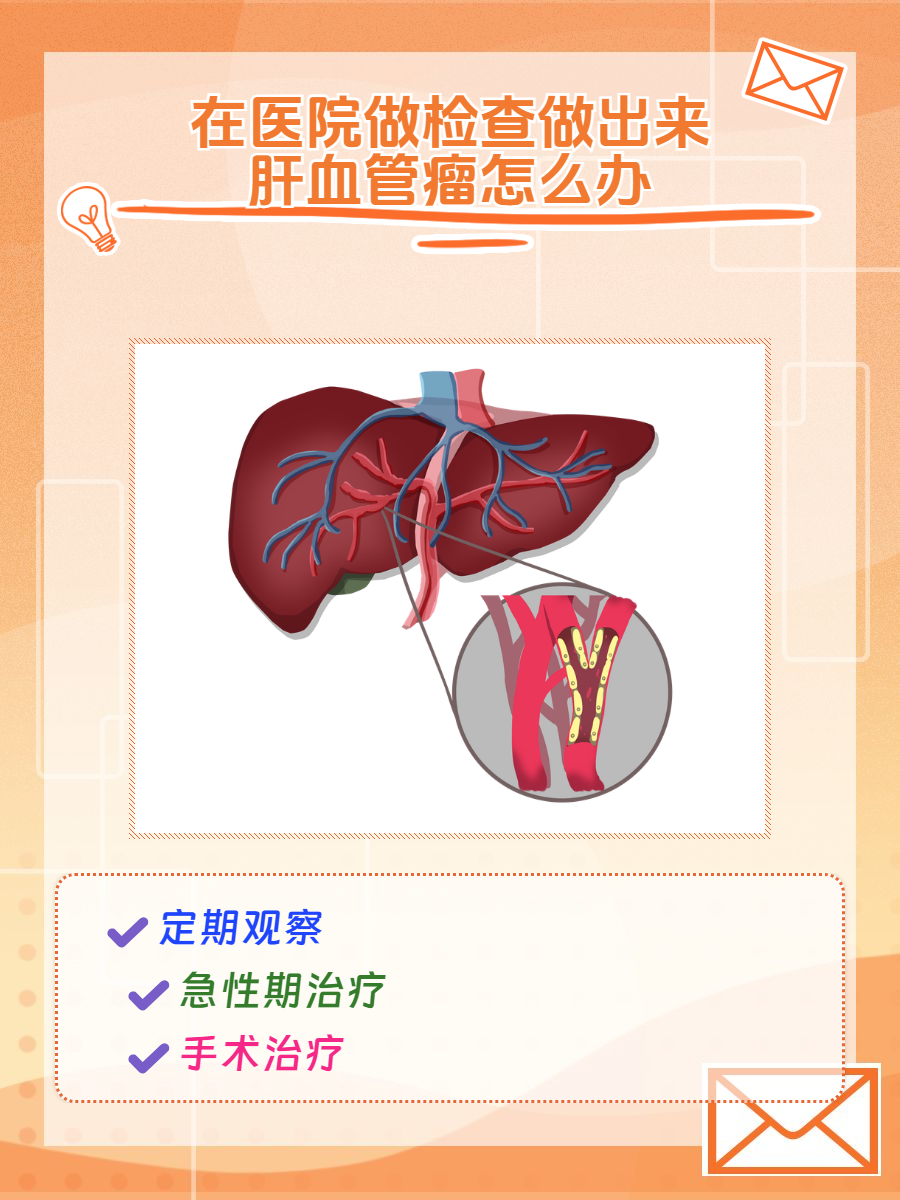 在医院做检查做出来肝血管瘤怎么办?