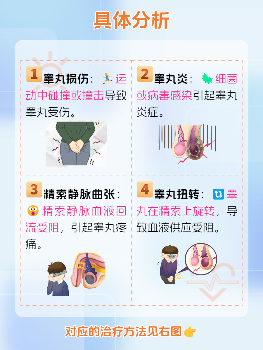 为什么会睾丸疼