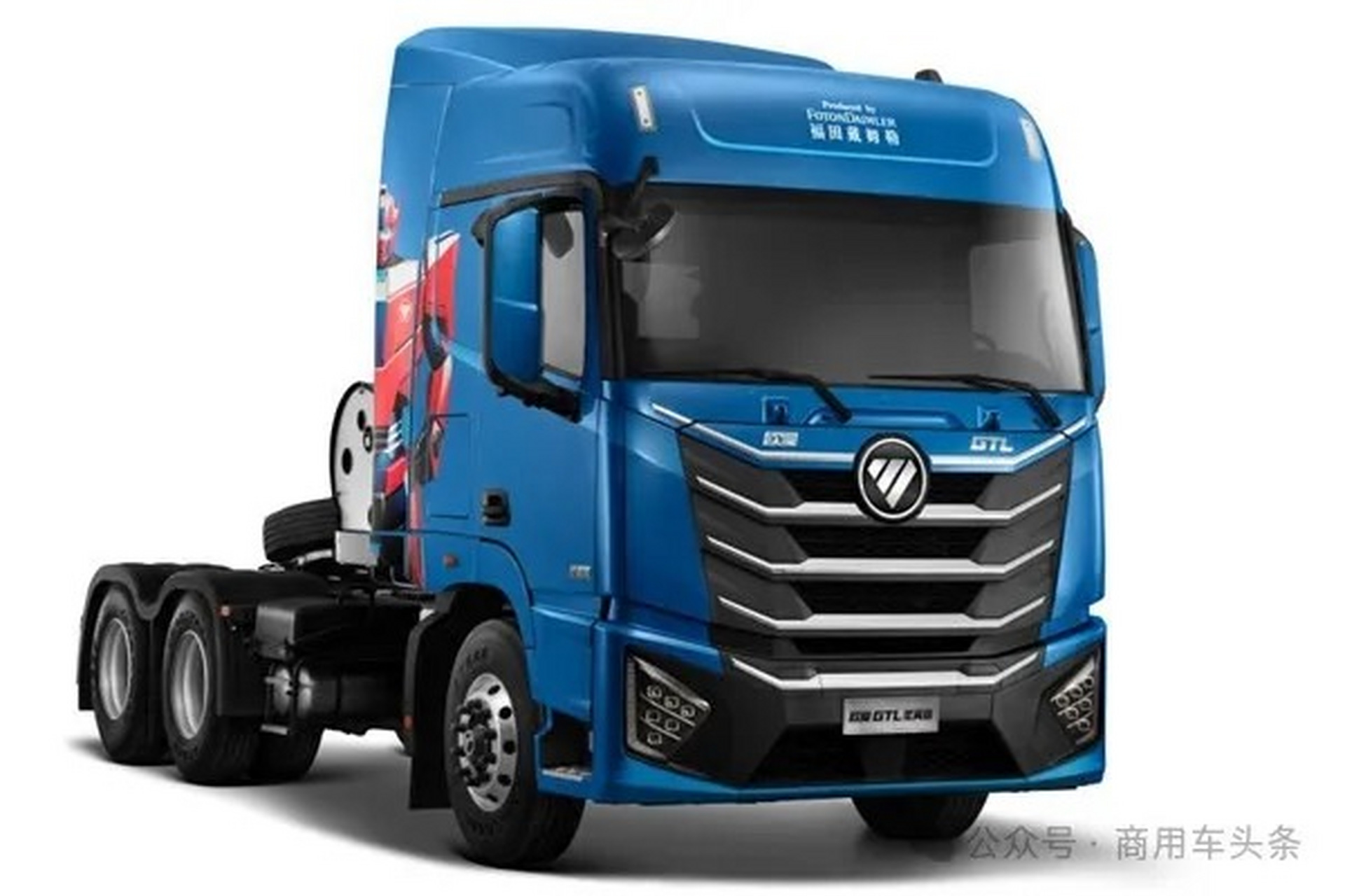 商用车头条# 欧曼星翼490马力燃气重卡焕新而至  全新欧曼星翼490