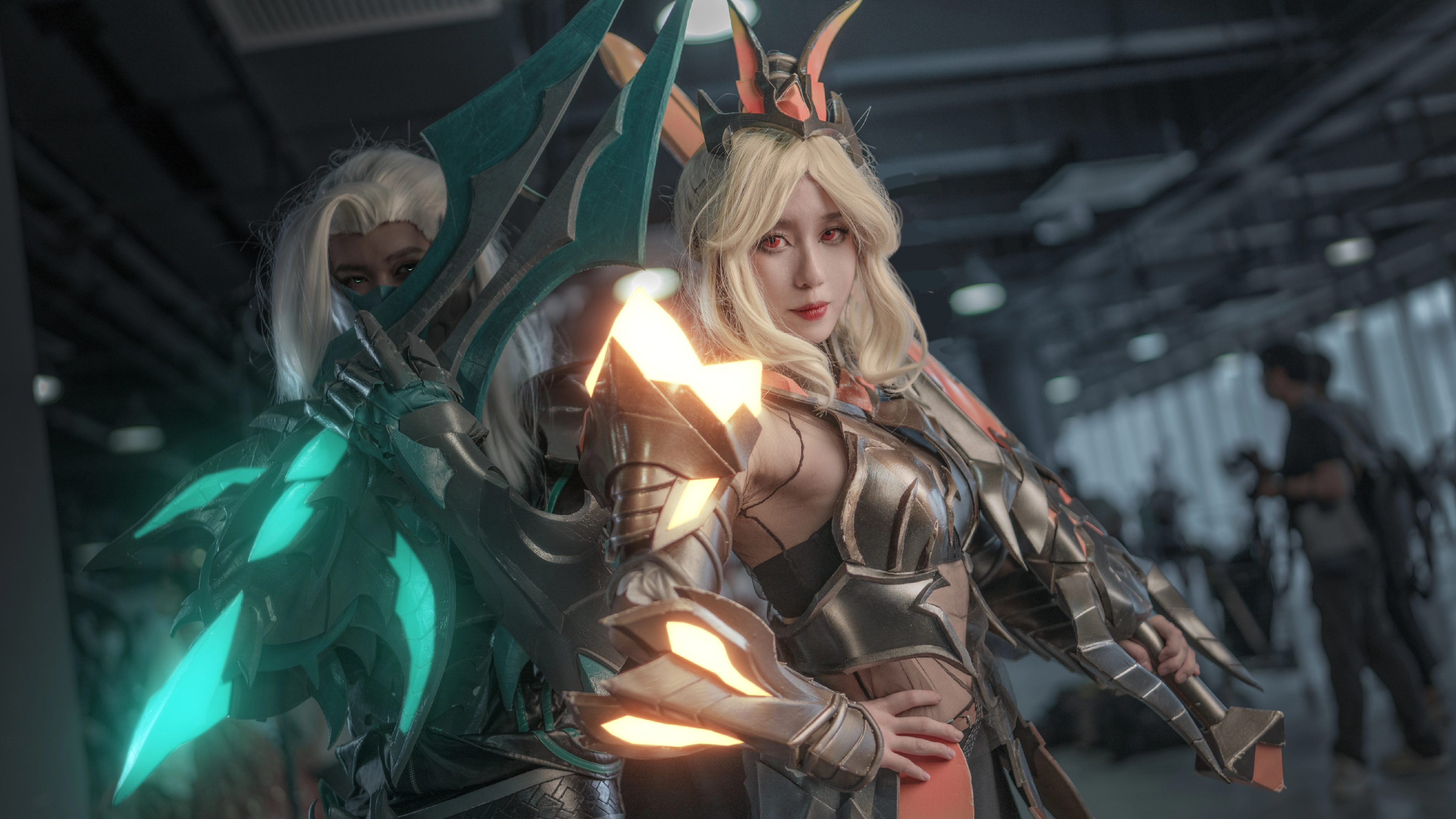 水晶猎龙者 每日养眼时刻,王者真人cos~ coser