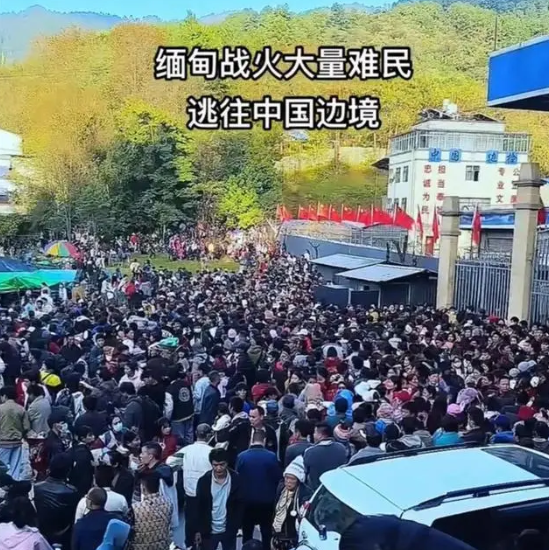 经历一番残酷的战斗后,缅甸"德昂民族解放军"宣布拿下了掸邦昔卜镇