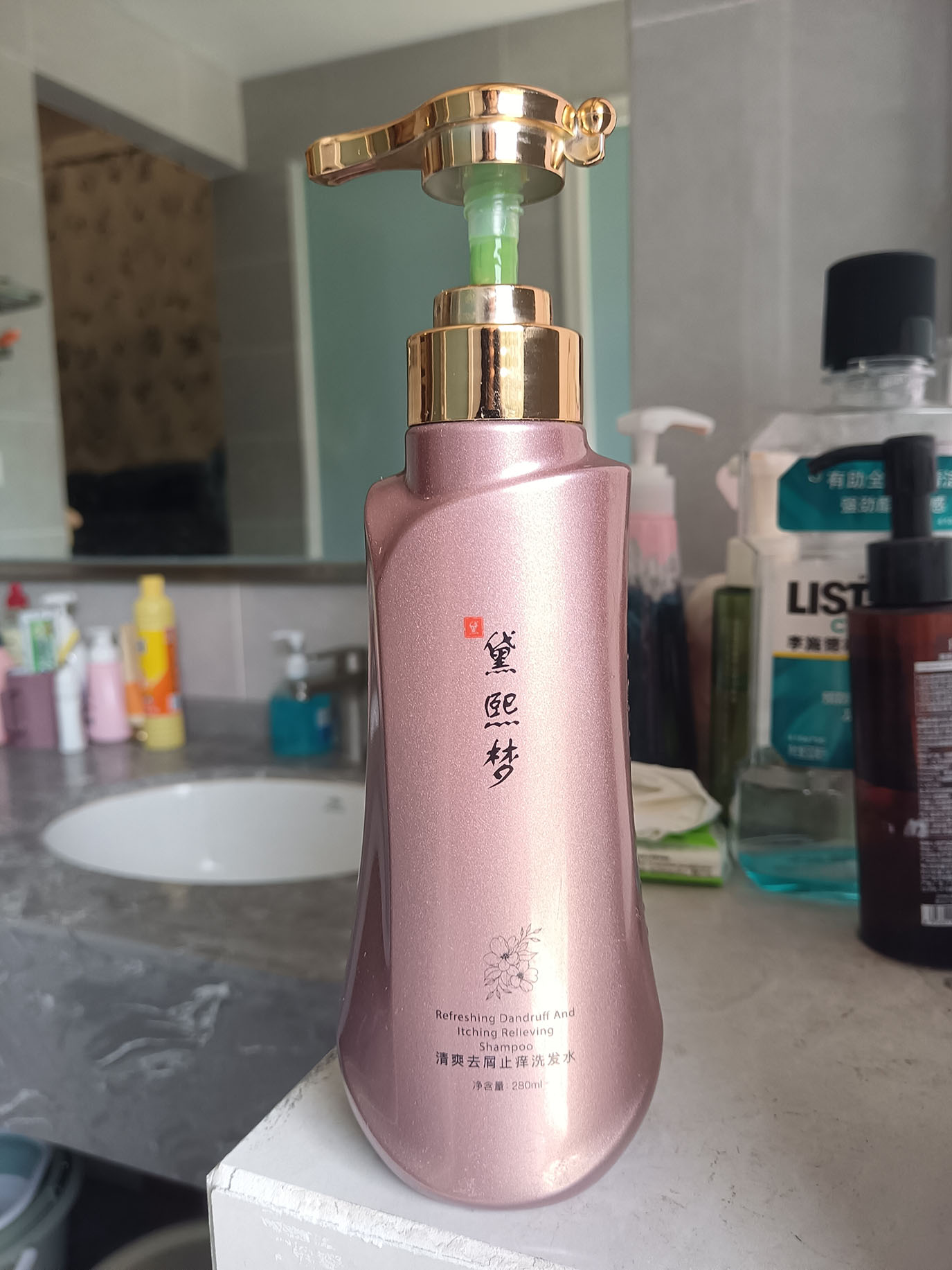 自从用了黛熙梦清爽去屑止痒洗发水情况有了显著好转