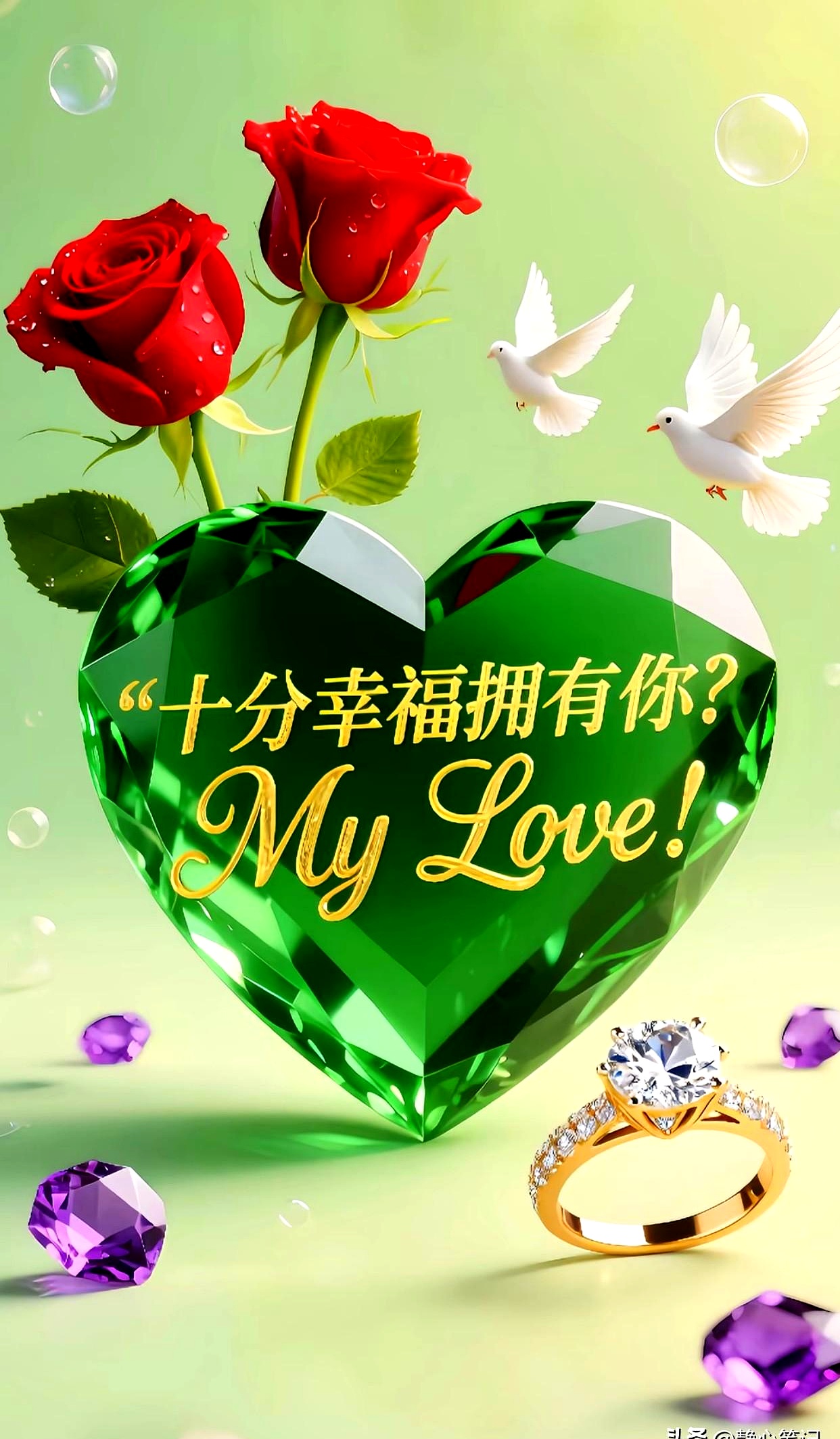 带幸福字头像