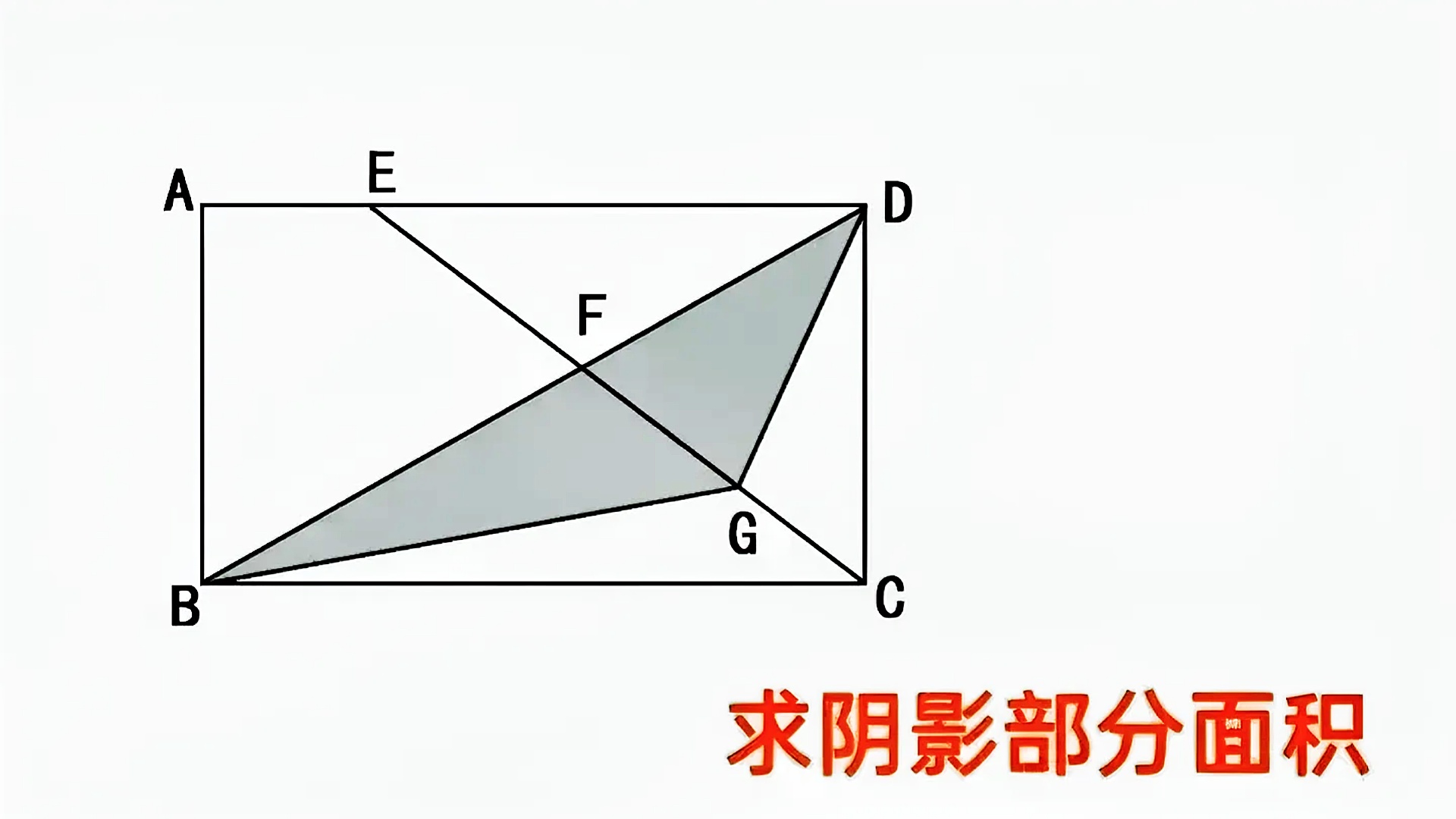 形abcd的面积为36平方厘米,点e在ad上,线段ed=2ae,连接ce,点f,六等分