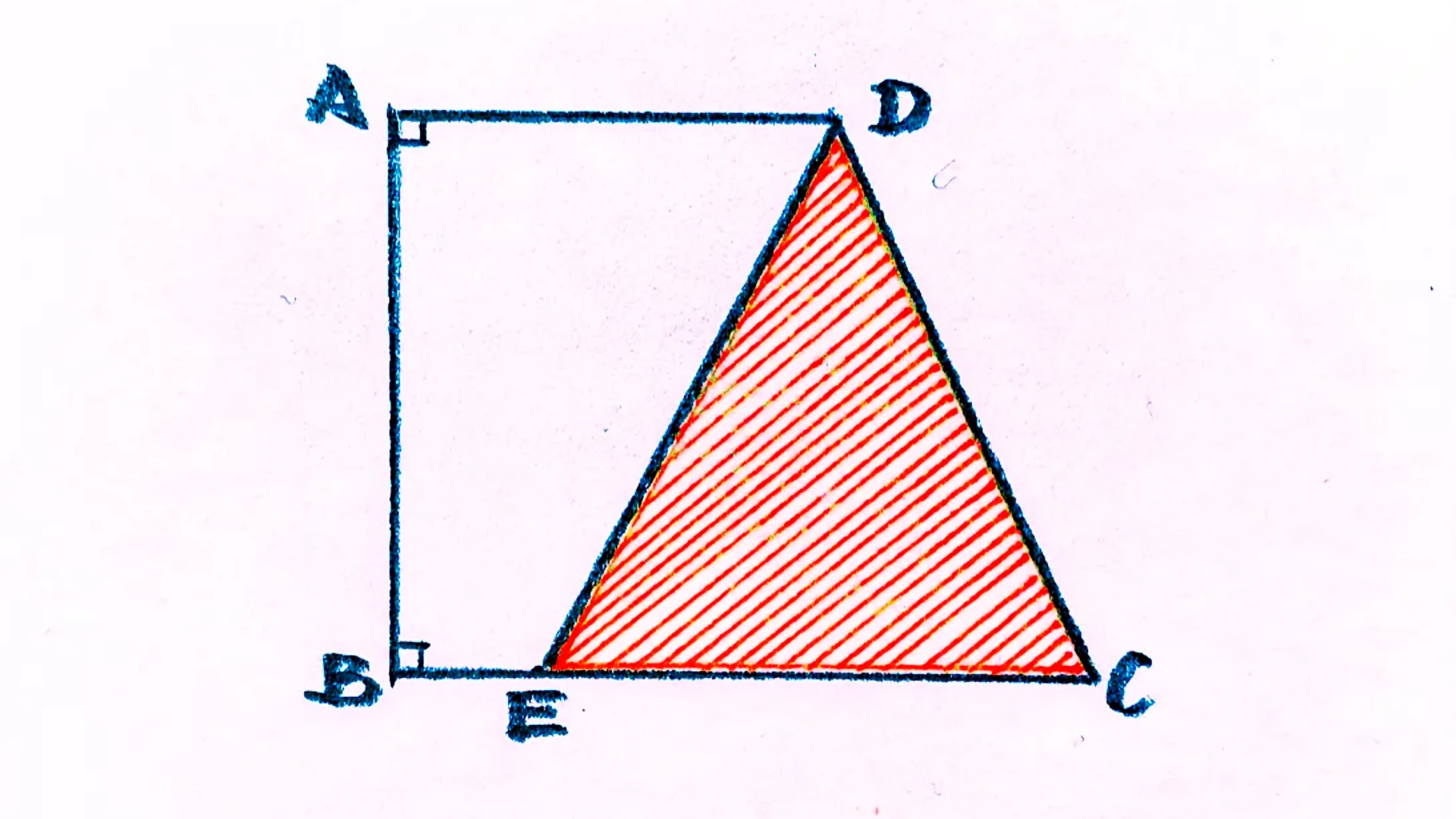 如图所示,直角梯形abcd中,e是bc上的点,连接de,已知:de=dc,ad=6,bc=
