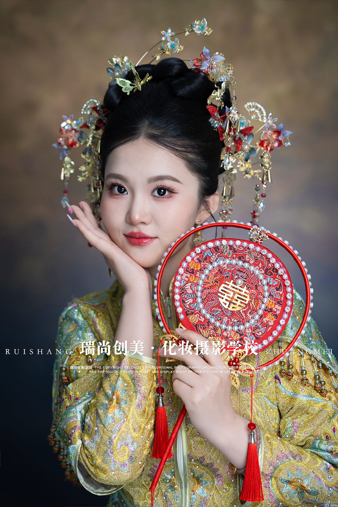 秀禾新娘·东方韵致 披上鎏金岁月的华裳