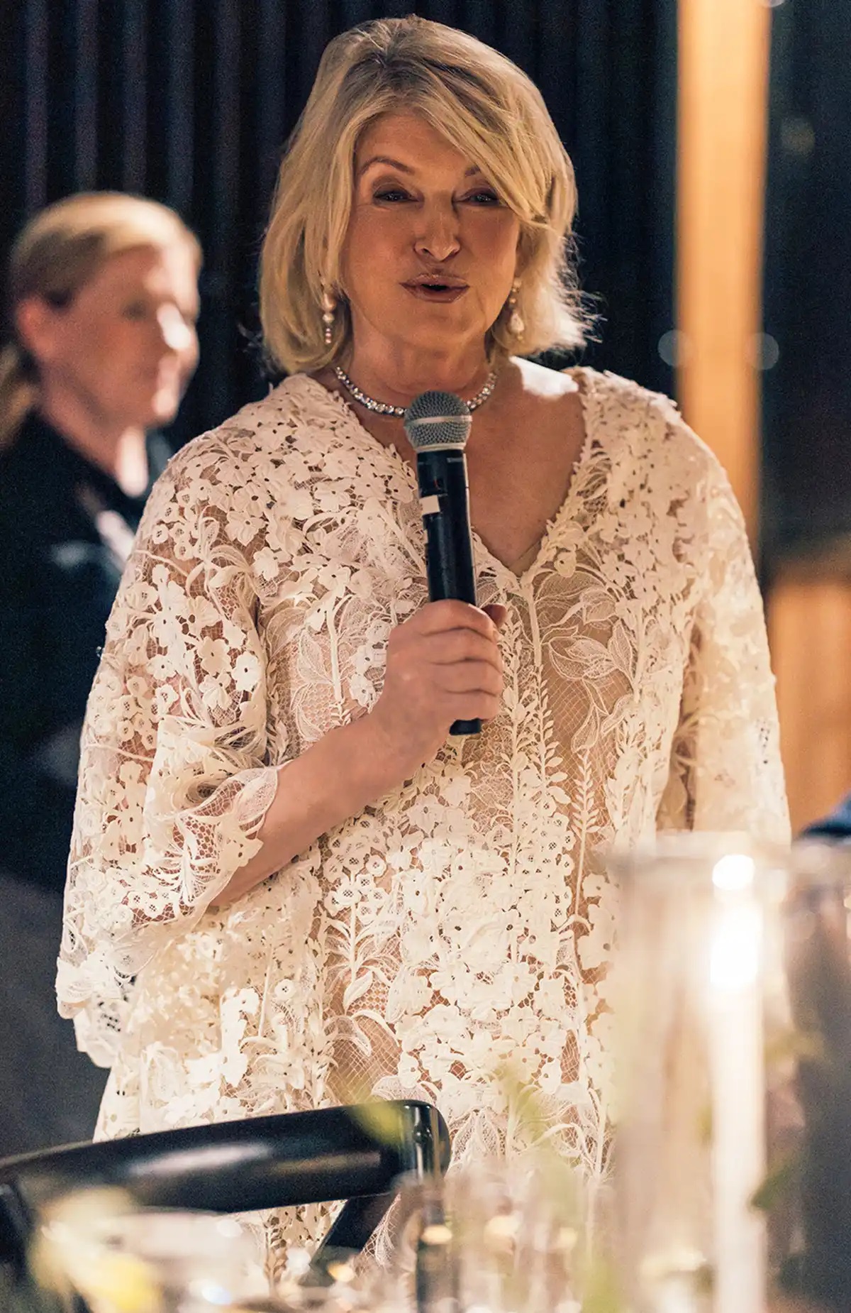 玛莎·斯图尔特 martha stewart 在第 24 届科勒美食与美酒活动中
