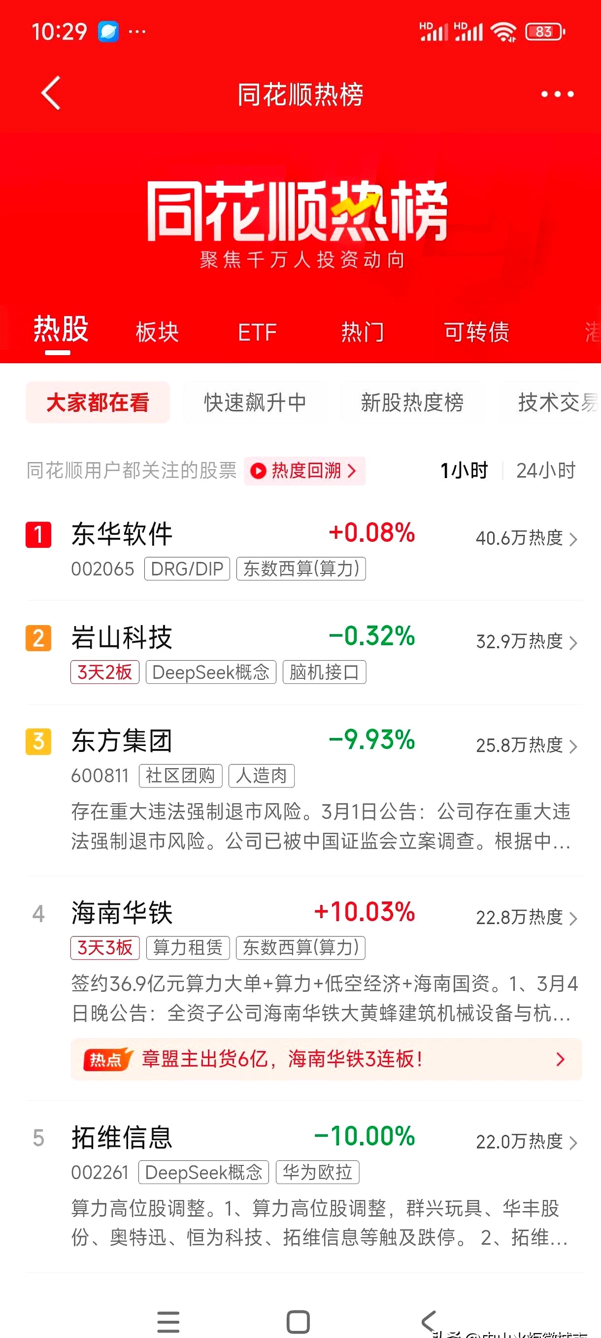 东音股份股票行情财经须知