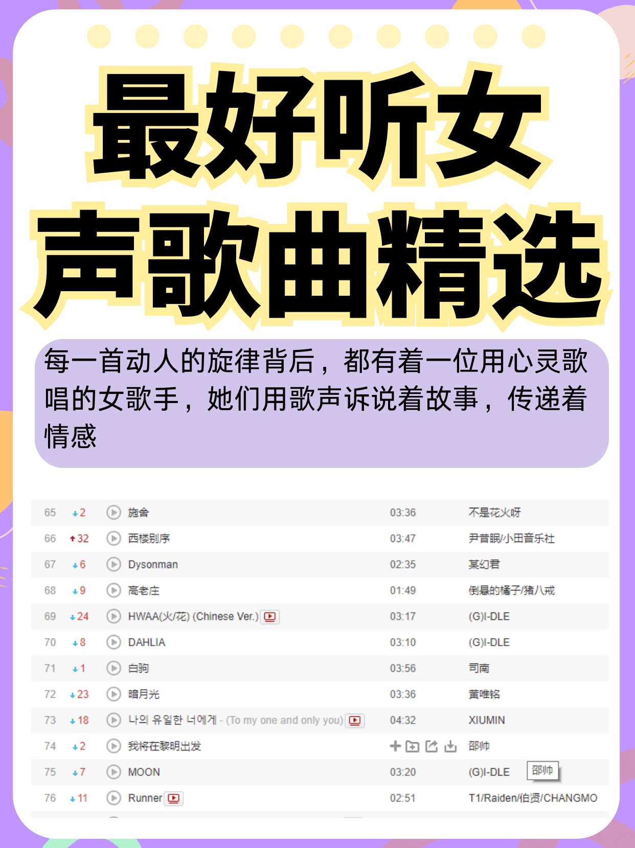 全程一个女的在哼的纯音乐