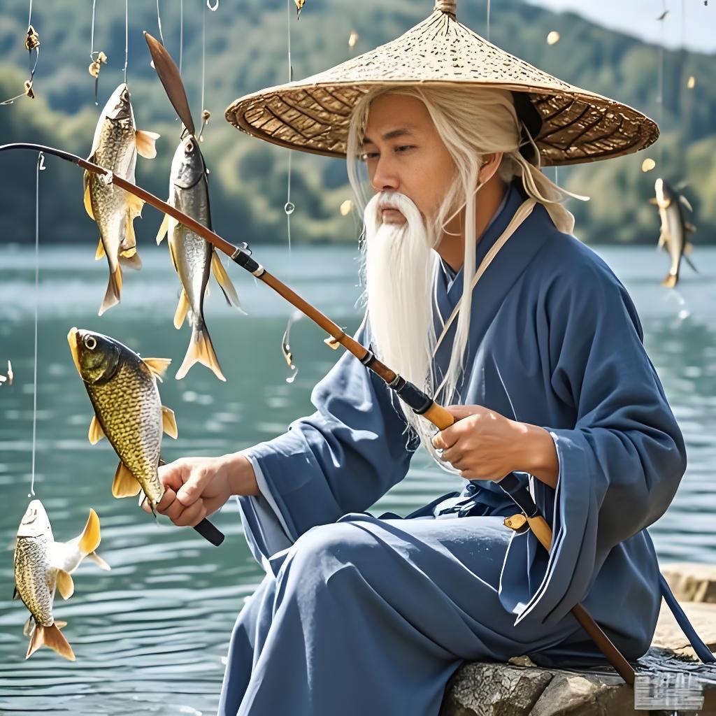 《姜太公钓鱼:愿者上钩的智慧传奇》