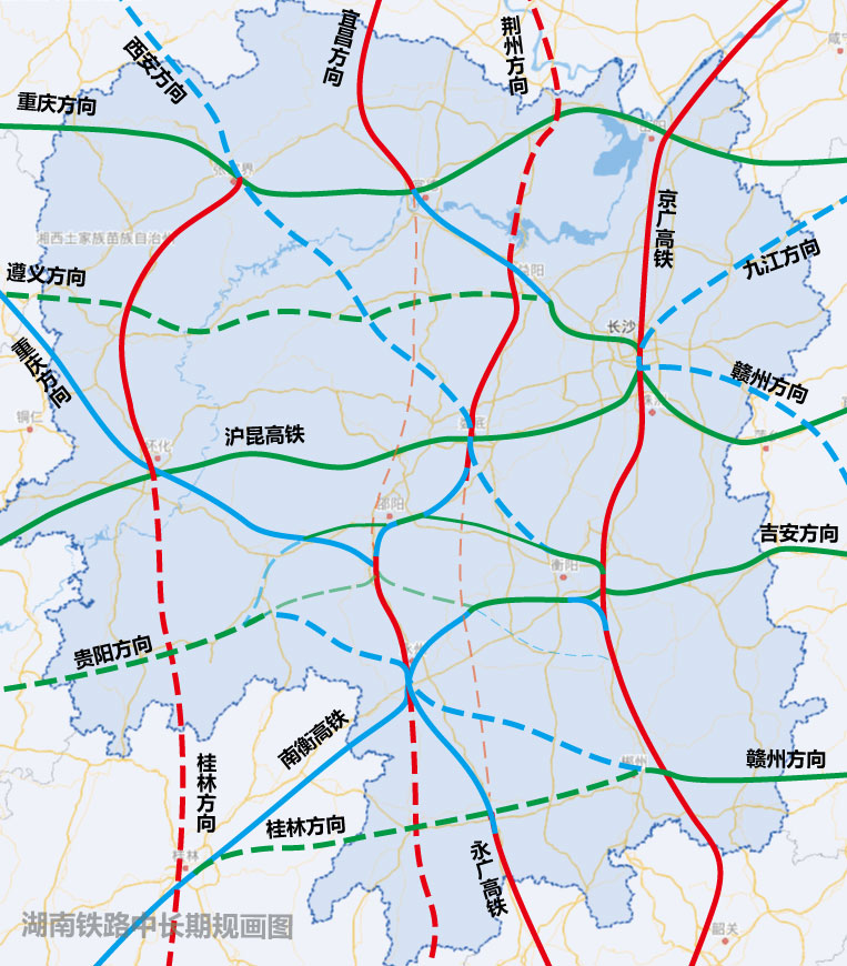 湖南最大的铁路枢纽图片