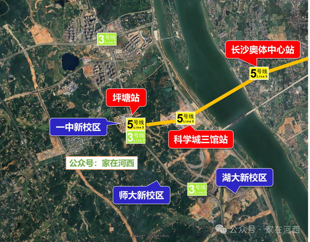 站点规划长沙地铁5号线图长沙五号线南延线长沙大王山南五号线规划图