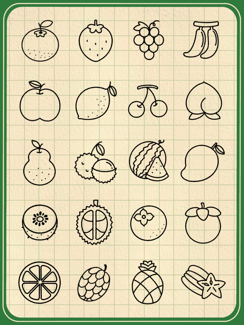 橙子简笔画怎么画?第一个就是!