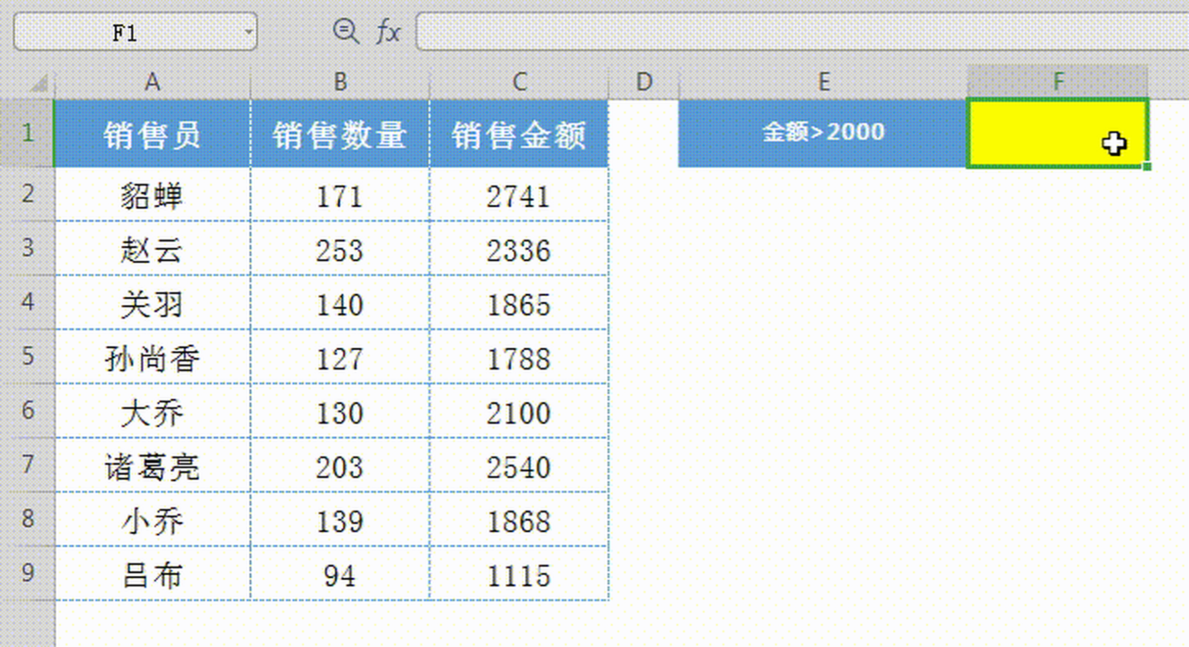 职场小白必修课day6:excel竖列自动求和!