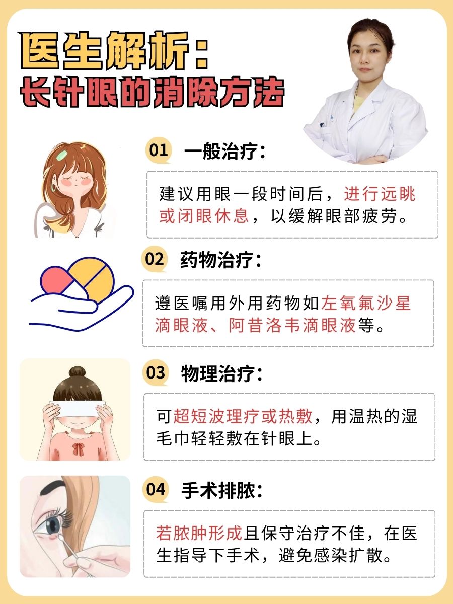 治疗最快方法眼睛长麦粒肿怎么办麦粒肿怎么治疗麦粒肿眼睛怎么治最快