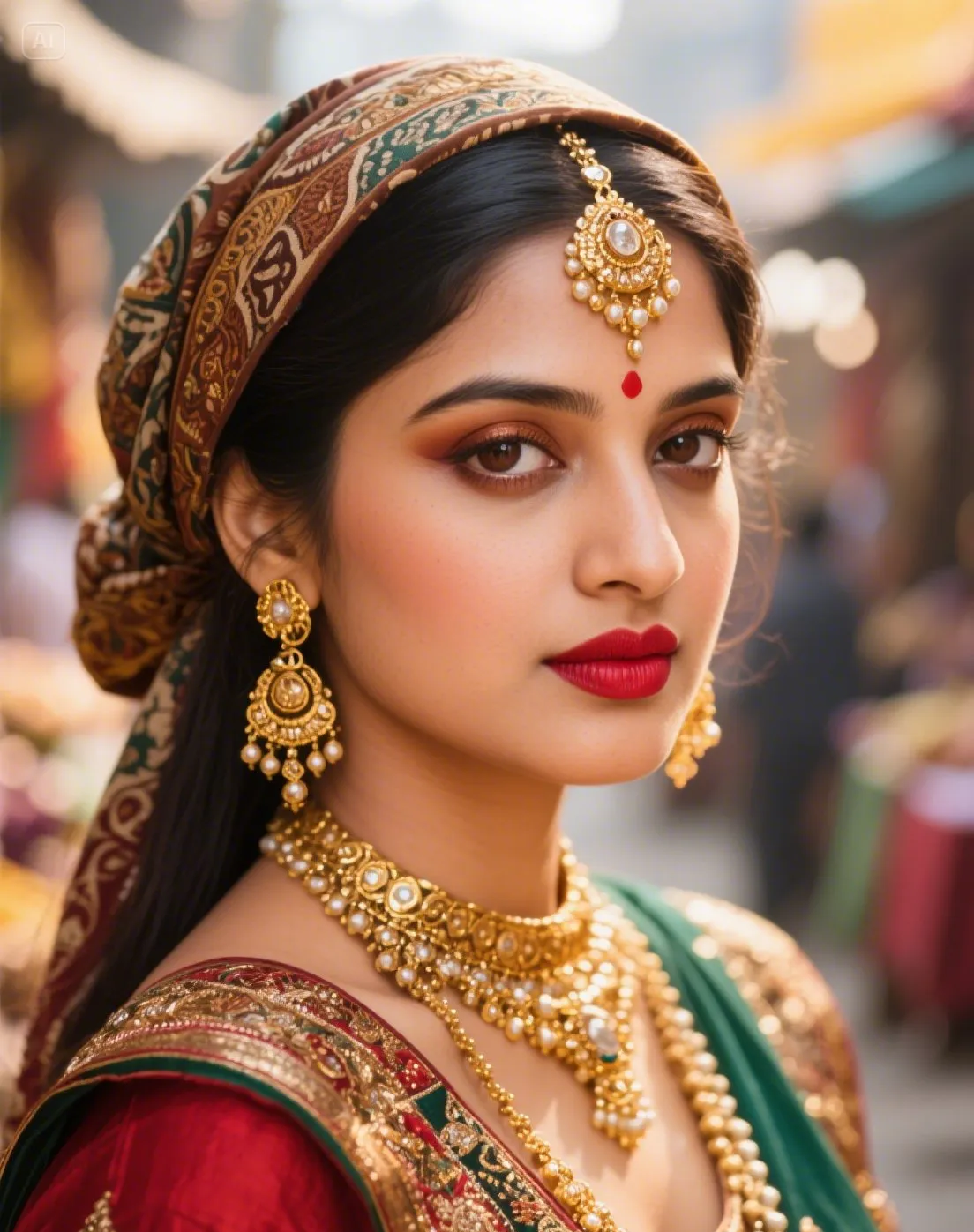 印度女人每天都很注重宗教活动,早上会做简单的祈祷,家里还会有专门的