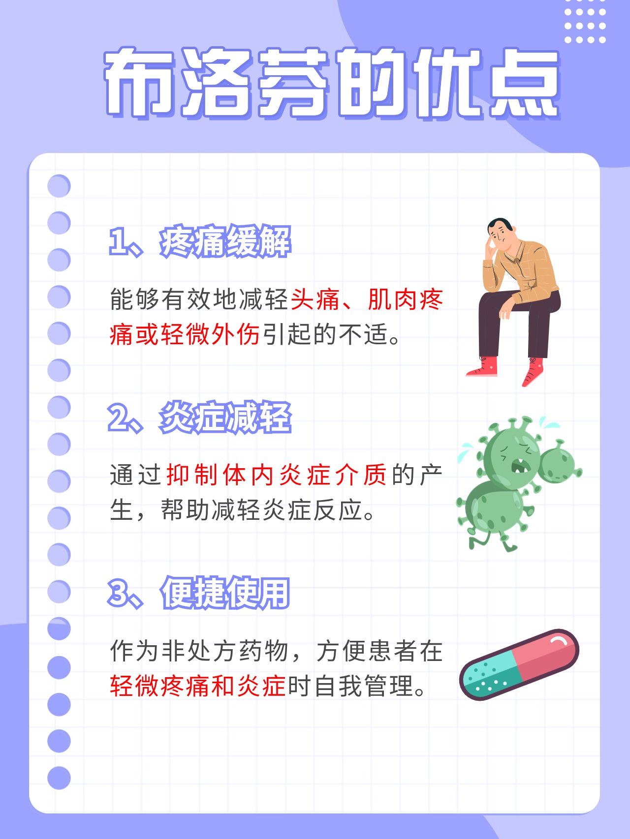社交聚会后感到头痛难忍,在饮酒大约3小时后选择了服用布洛芬缓解症状