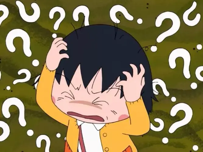 表情包樱桃小丸子脑壳痛我不明白到底哪个环节出了问题图片满脑子事情