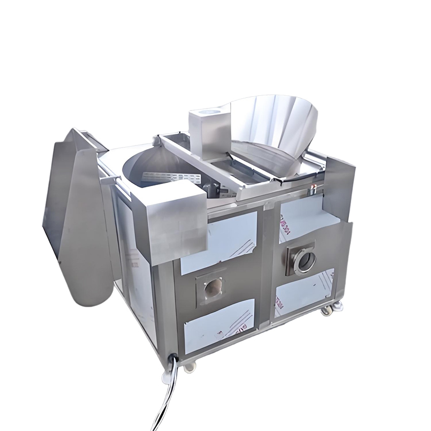 小型薯片/薯条加工设备:自动搅拌薯片油炸锅,小型薯片,薯条调味机