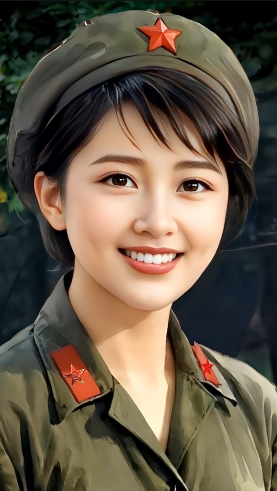 清澈的爱只为中国# 军人,如同矗立于风雨中的钢铁