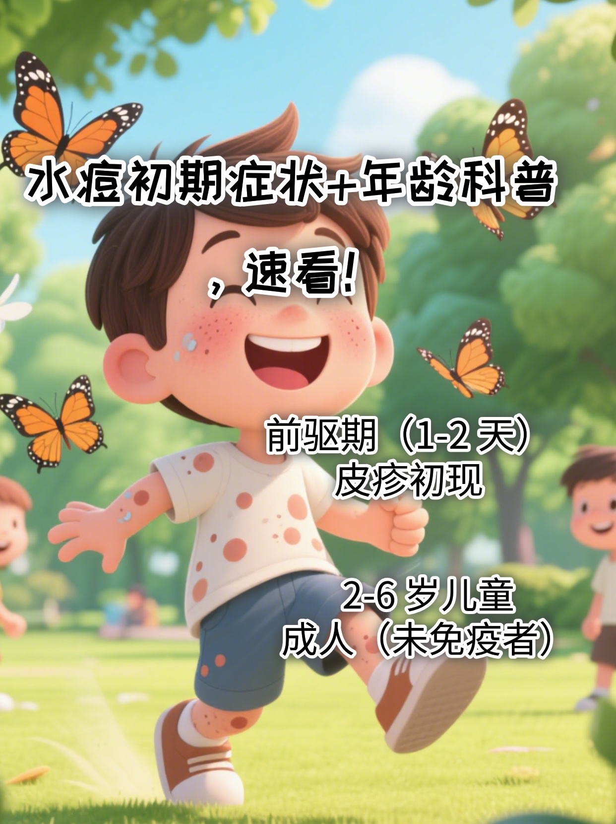 作为曾经的 "水痘亲历者",今天带大家认清它的早期信号